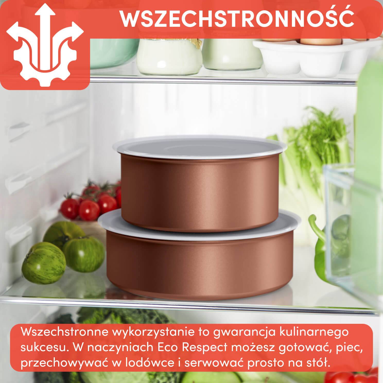 Zestaw patelni TEFAL INGENIO ECO RESPECT - 3 elementy