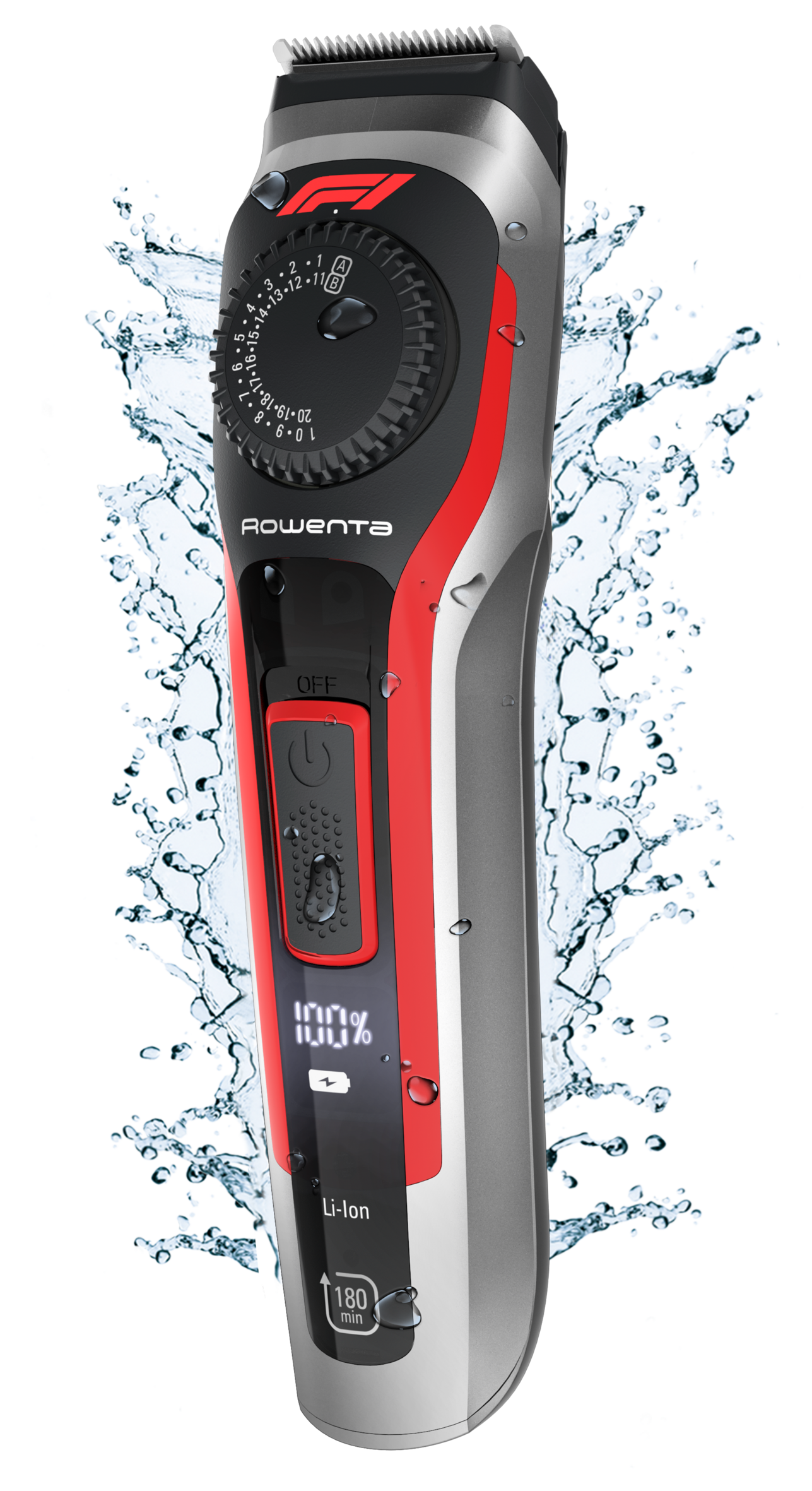 Maszynka do strzyżenia brody ROWENTA VIRTUO FORMULA 1 TN384M