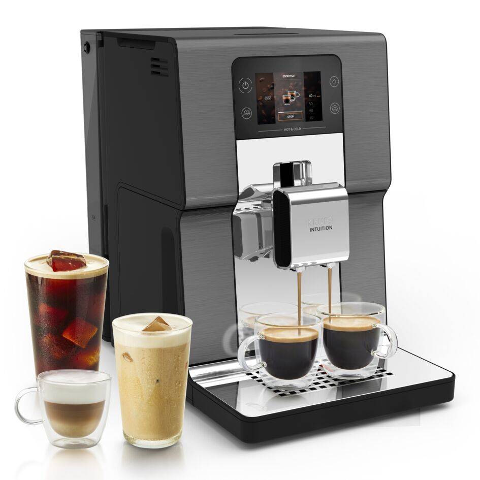 Ekspres do kawy ciśnieniowy KRUPS Intuition Experience Hot&Cold EA879N