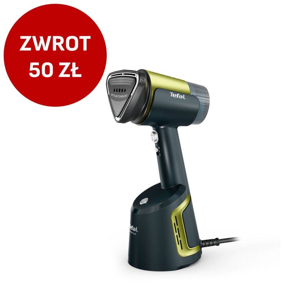 AeroSteam, ręczna parownica, rezultaty za jednym pociągnięciem, szybka i łatwa pielęgnacja odzieży