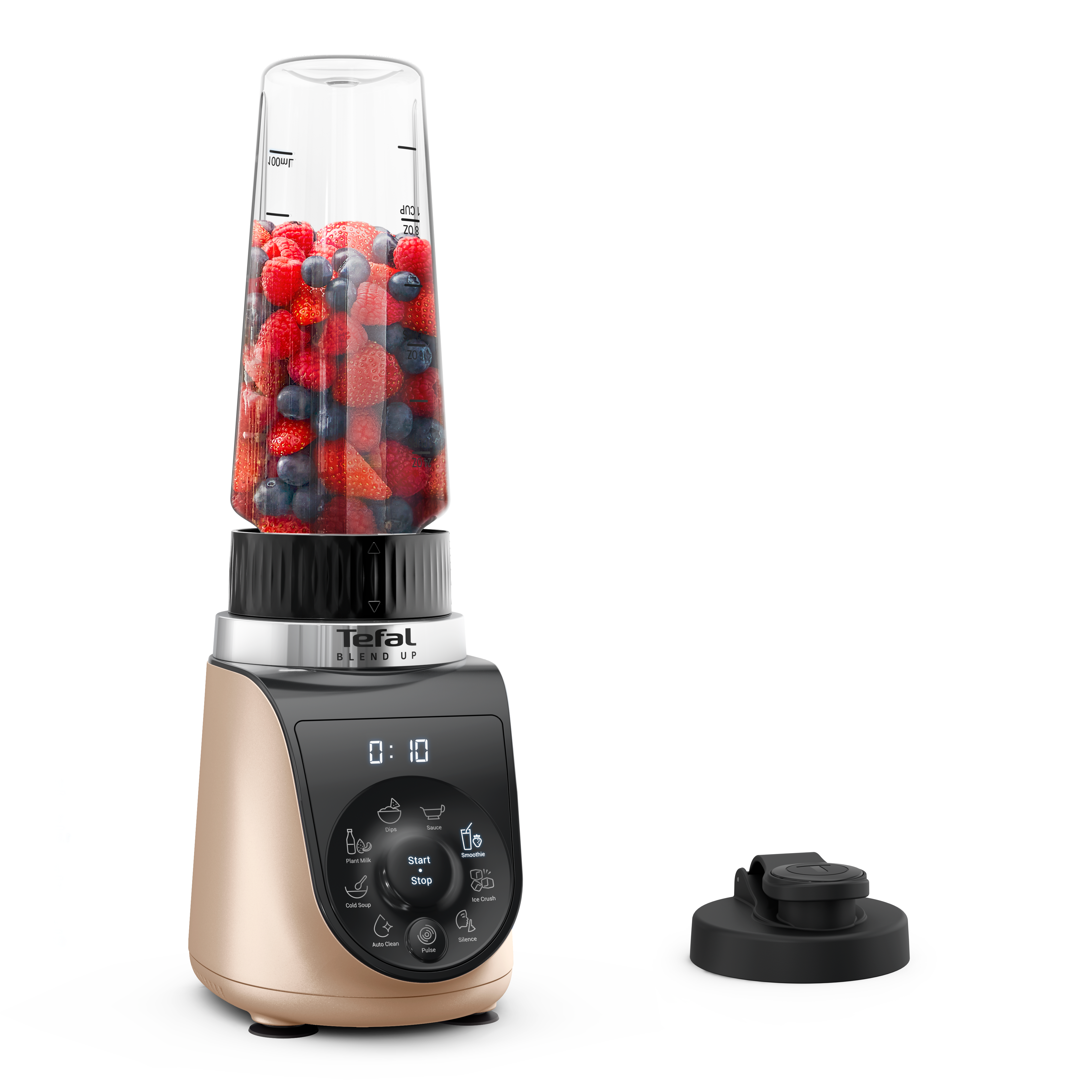 Blend Up, Wydajny mini blender, 1000 W, 8 automatycznych programów