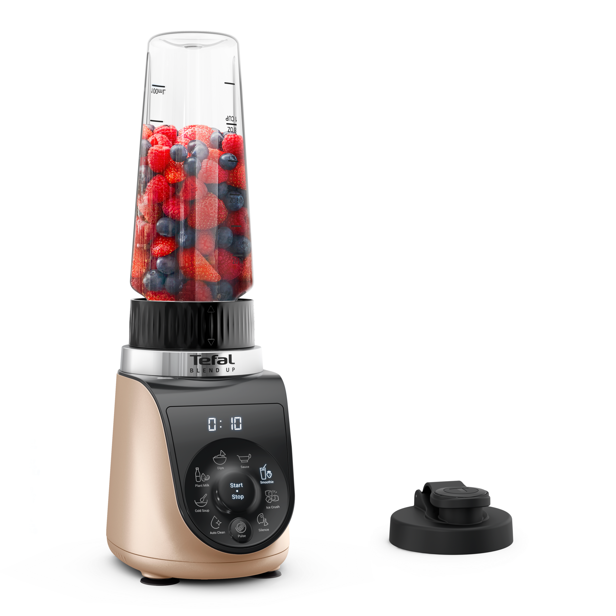 Blend Up, Wydajny mini blender, 1000 W, 8 automatycznych programów