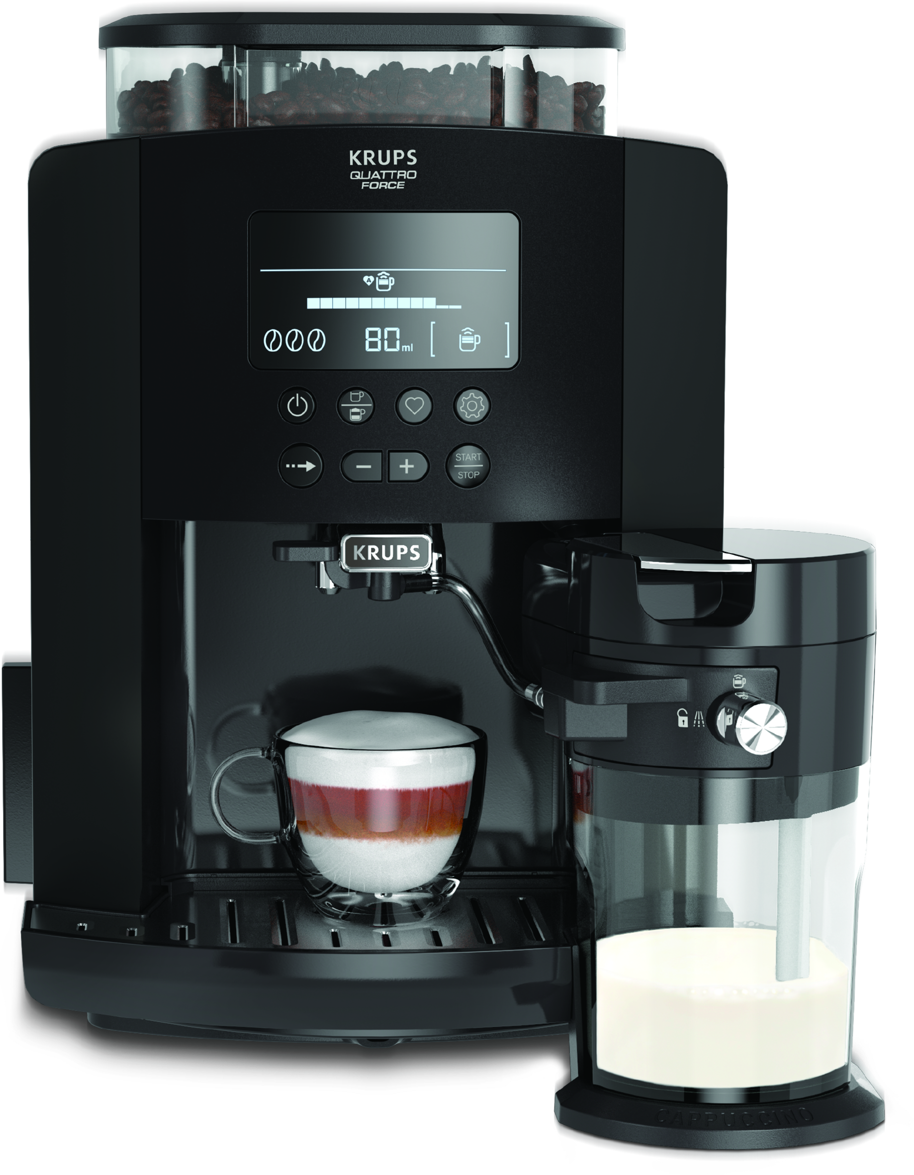 KRUPS ARABICA LATE EA819N10