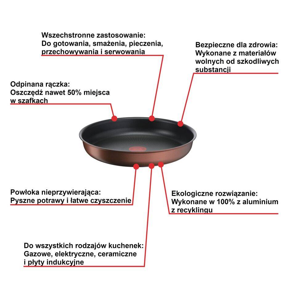 Patelnia TEFAL INGENIO ECO RESPECT 28 cm