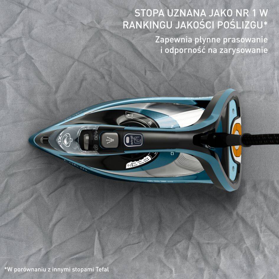 Ultimate Pure, żelazko parowe, wysokowydajna moc pary