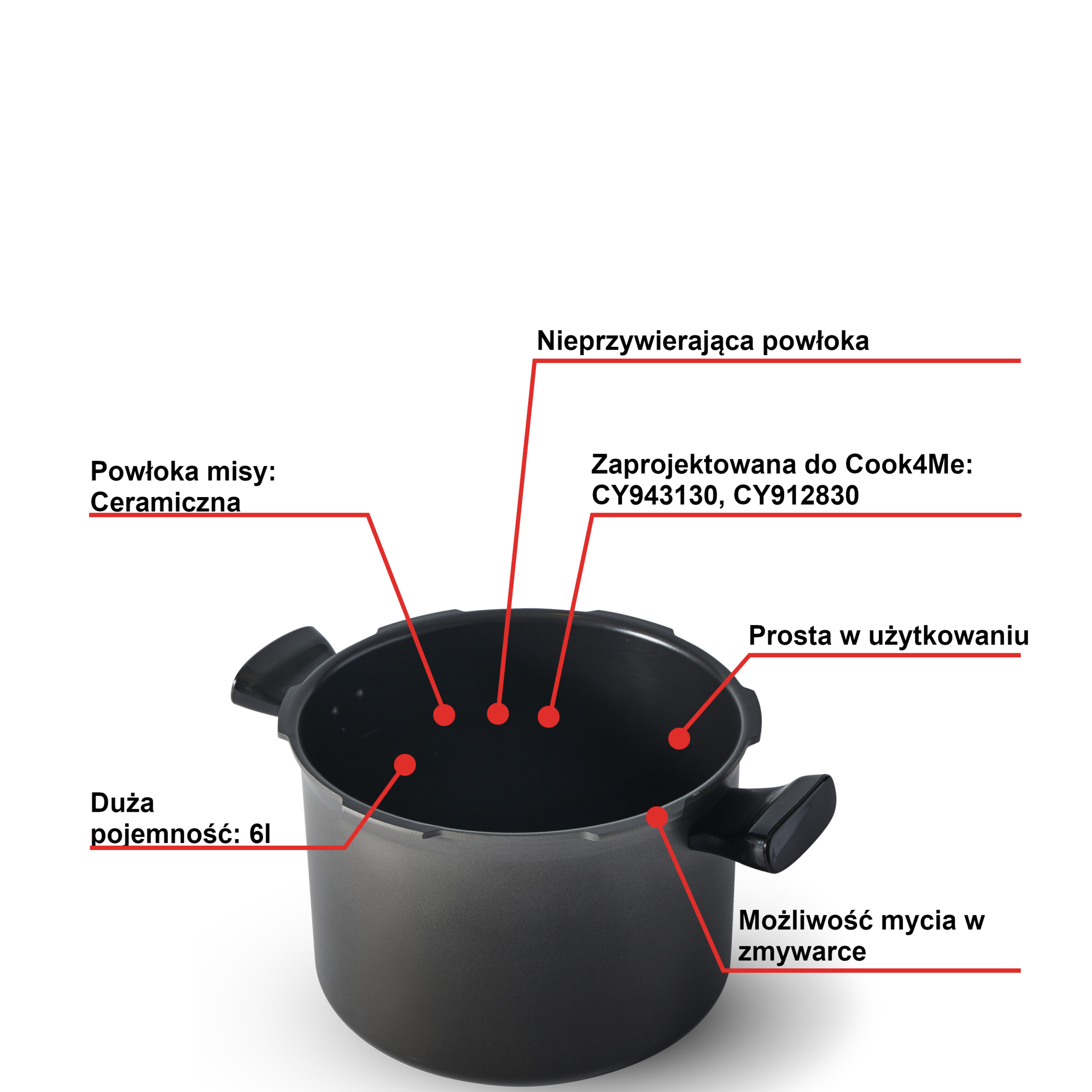 Misa do Tefal Cook4Me XA602011