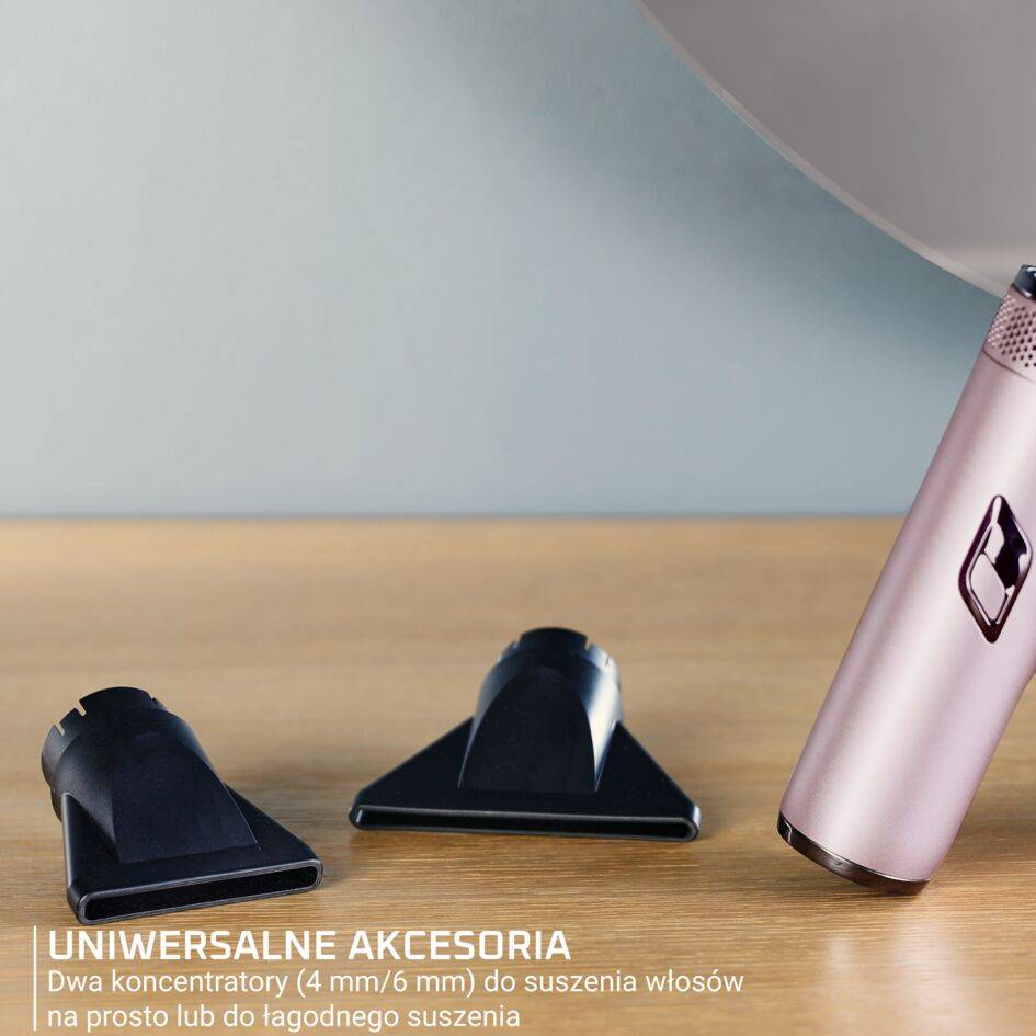 Składana suszarka do włosów,Rowenta Nano, kompaktowa, jonizacja, 3 poziomy