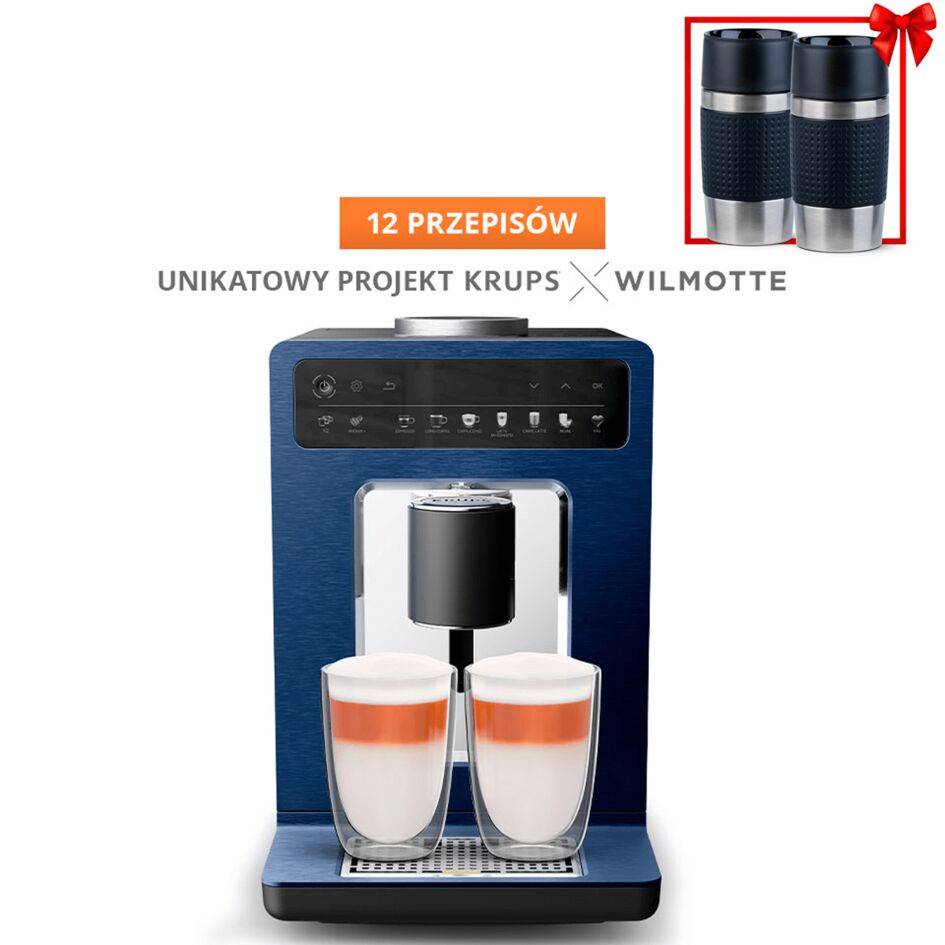 Ekspres do kawy automatyczny KRUPS Evidence Wilmotte EA89W4