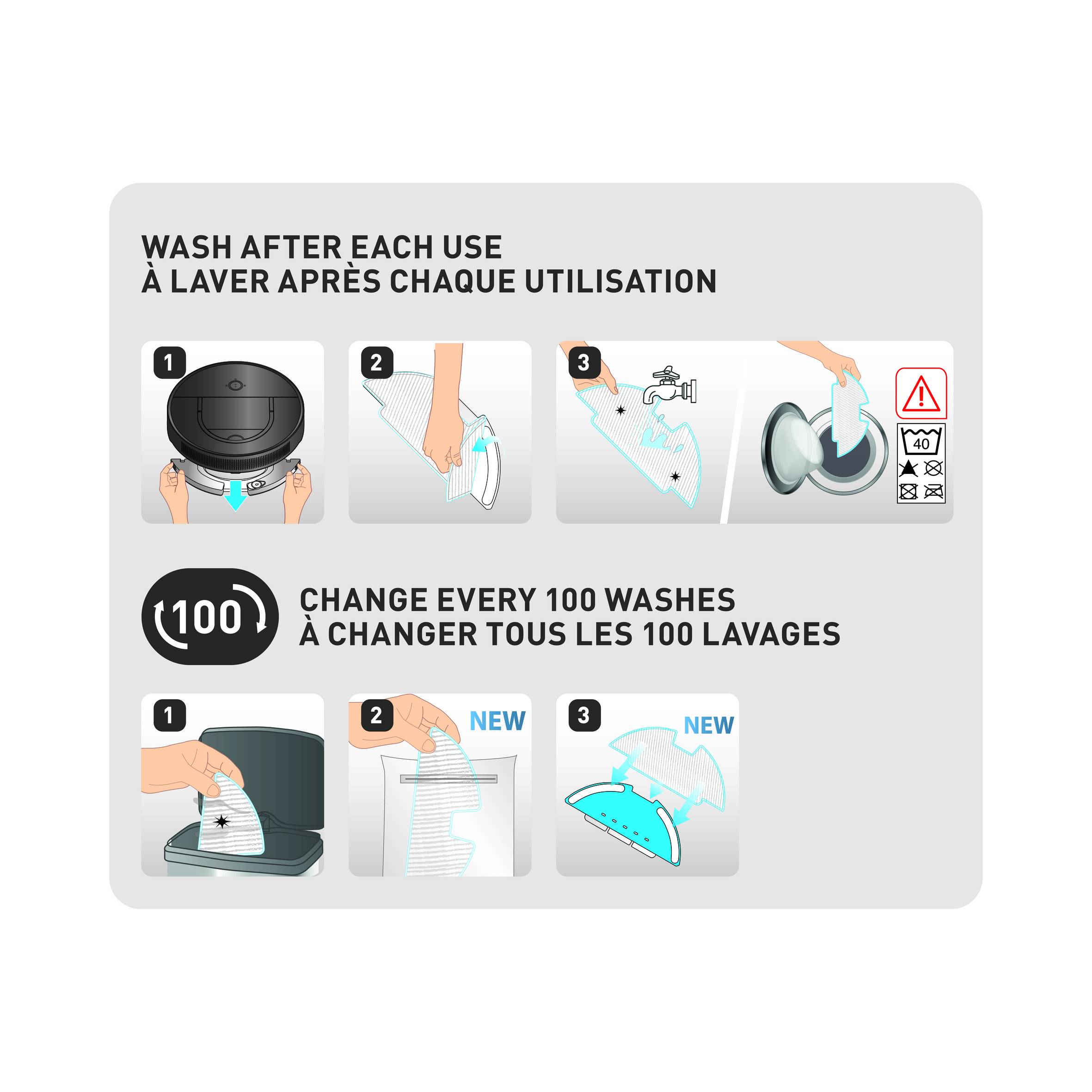 Ściereczki mopujące ZR130001