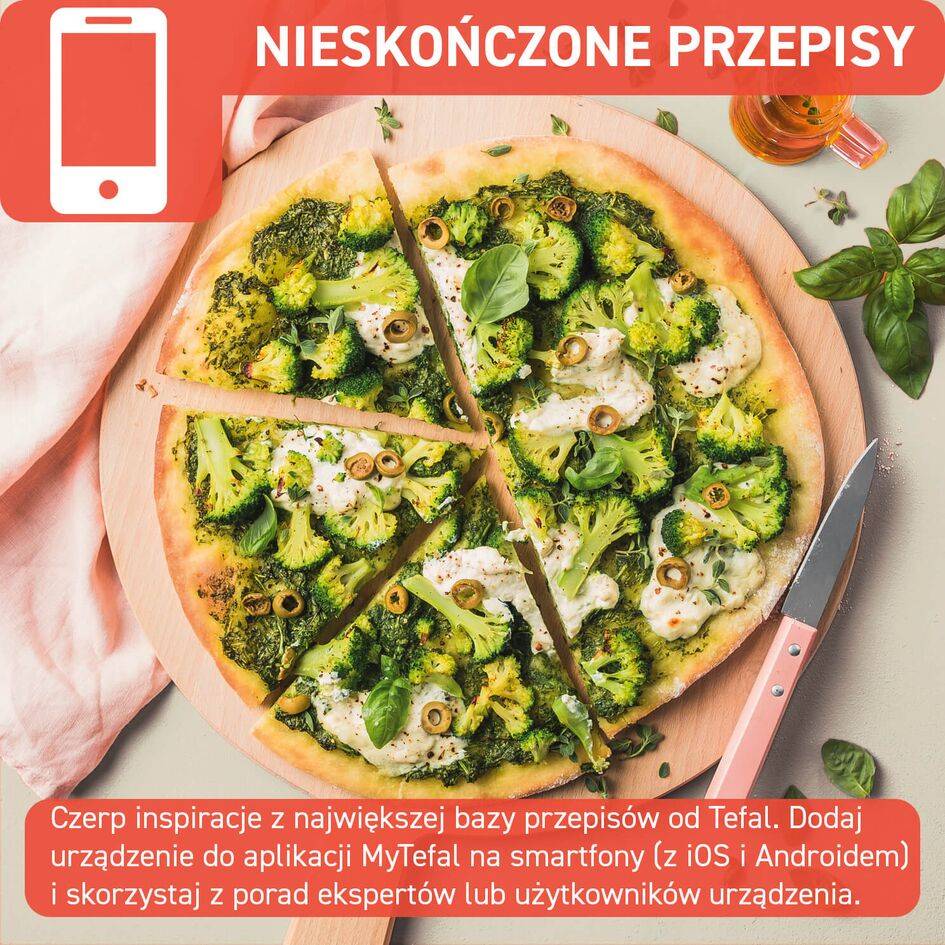 Frytkownica beztłuszczowa Tefal Easy Fry Oven&Grill FW5018, 3w1, pojemność 11 l