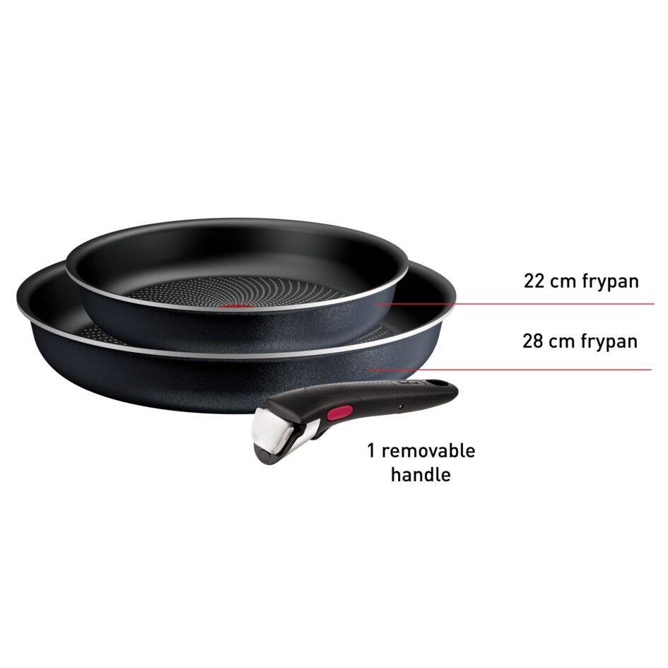 Zestaw patelni TEFAL INGENIO  SO'LIGHT - 3 elementy