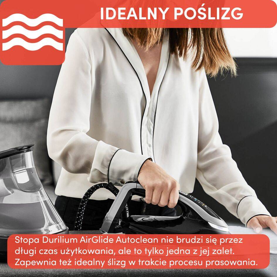 Generator pary, Tefal Pro Express Vision, 180 g/min, 9 bar, cichy