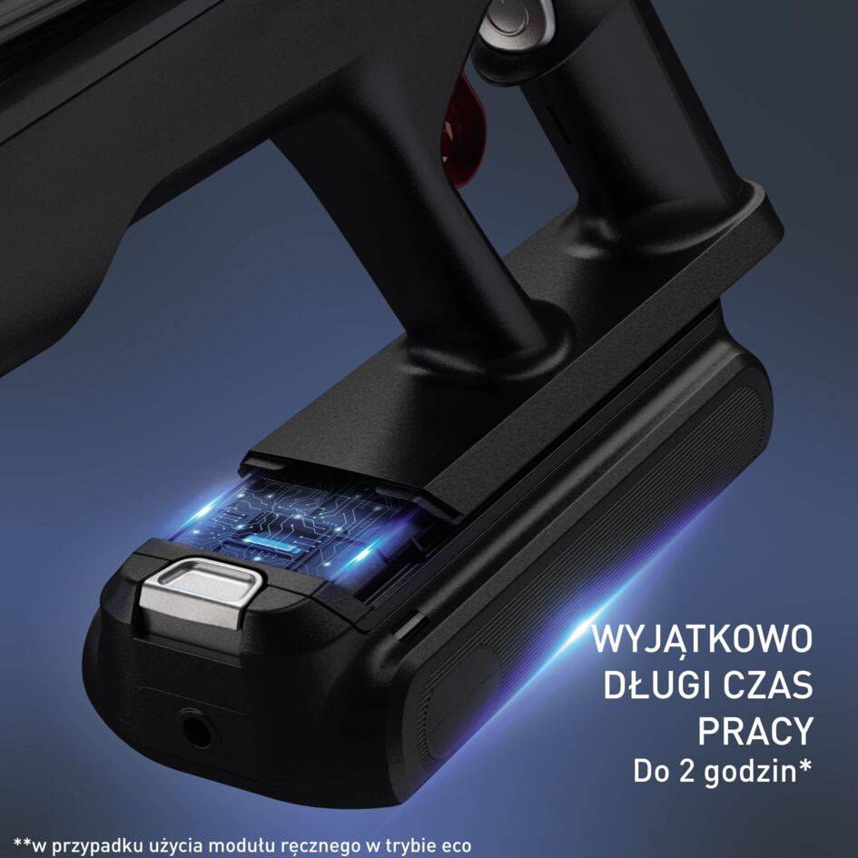 Odkurzacz bezprzewodowy, Tefal X-Force Flex 14.80, 240 AW, 120 min, mopowanie