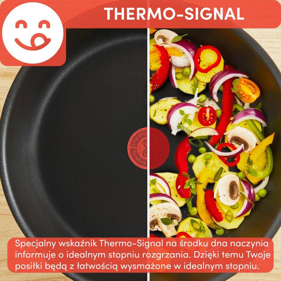 Zestaw garnków i patelni TEFAL INGENIO EASY COOK&CLEAN - 5 elementów