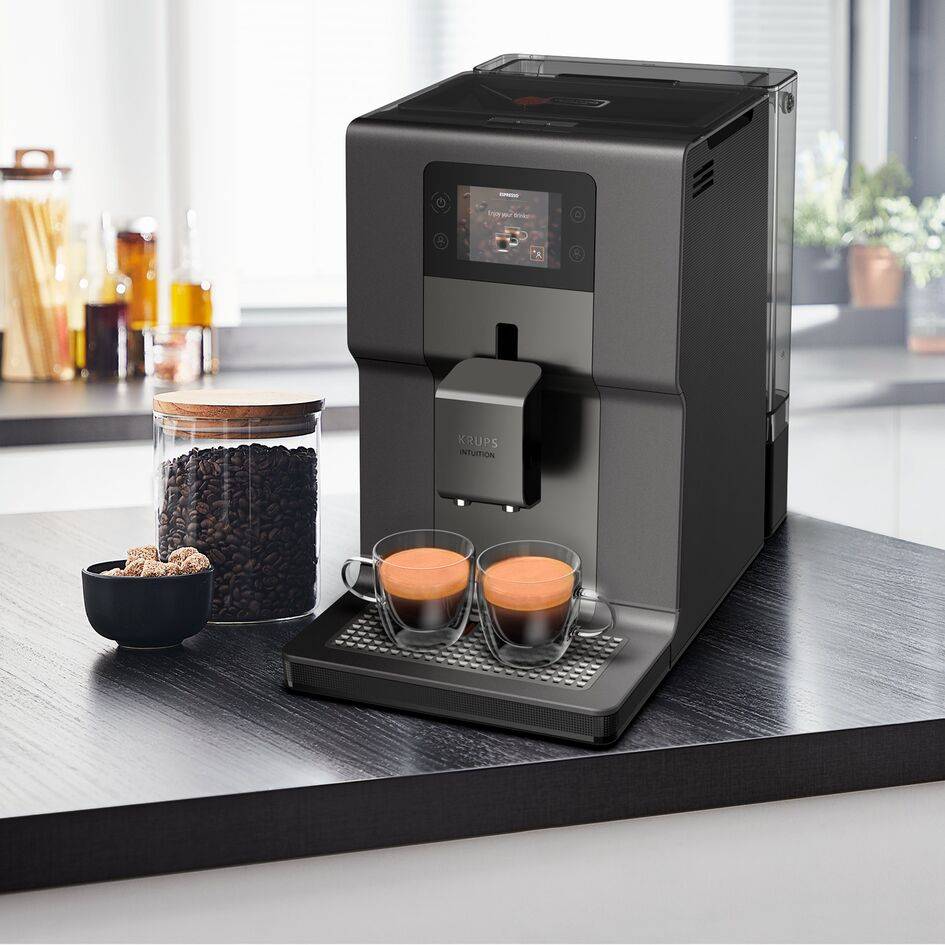 Ekspres do kawy automatyczny KRUPS INTUITION PREFERENCE+ EA875U (grafit)