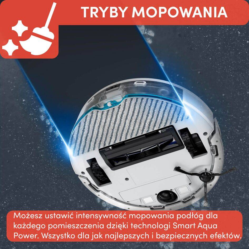 Robot sprzątający, Tefal X-Plorer S140+, 5000 Pa, 120 min, stacja opróżniająca