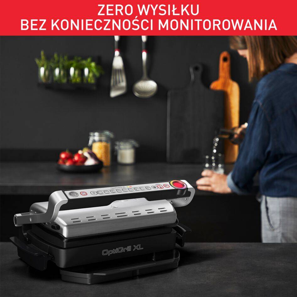 Grill elektryczny TEFAL OPTIGRILL+ SNACKING&BAKING XL GC724D