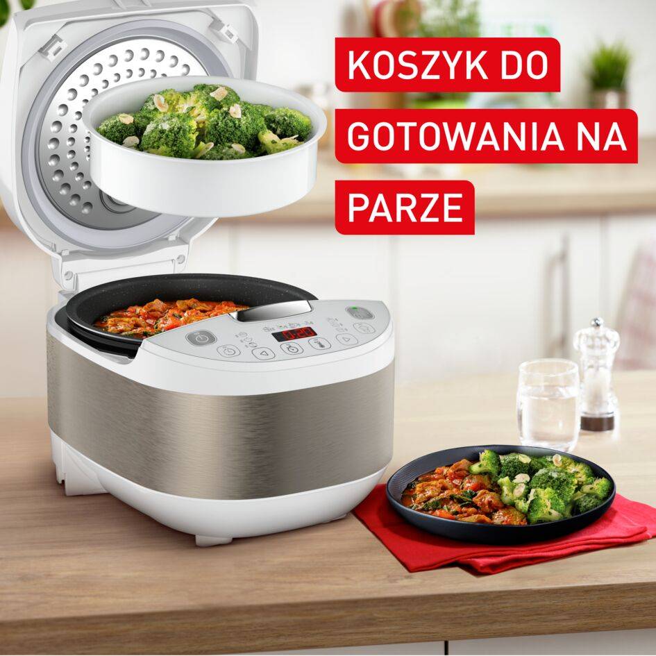 Multicooker TEFAL SimplyCook Plus 12 programów gotowania