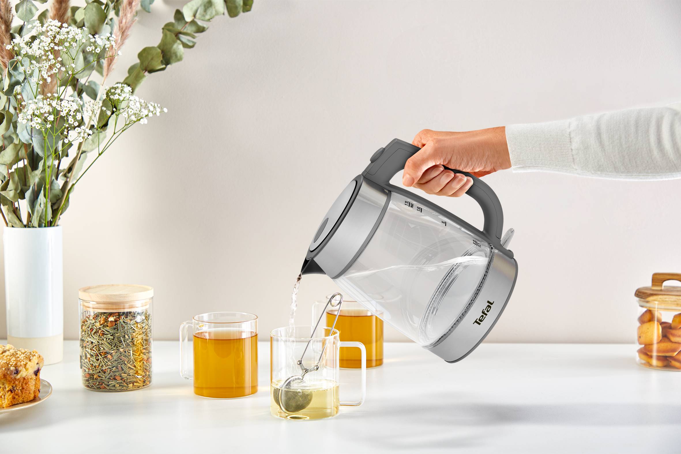 Glass Kettle KI740 Elegancja i funkcjonalność
