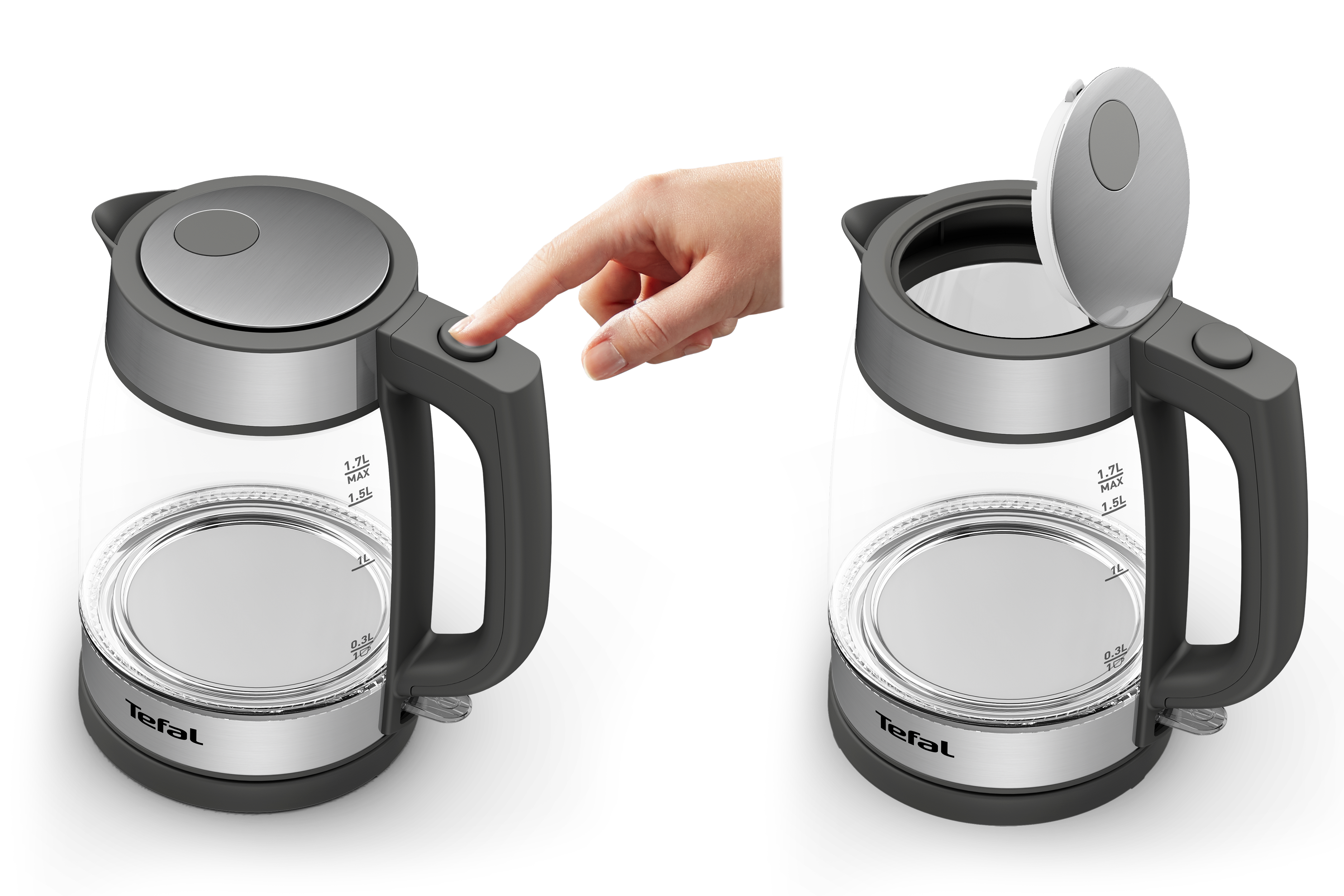 Glass Kettle KI740 Elegancja i funkcjonalność