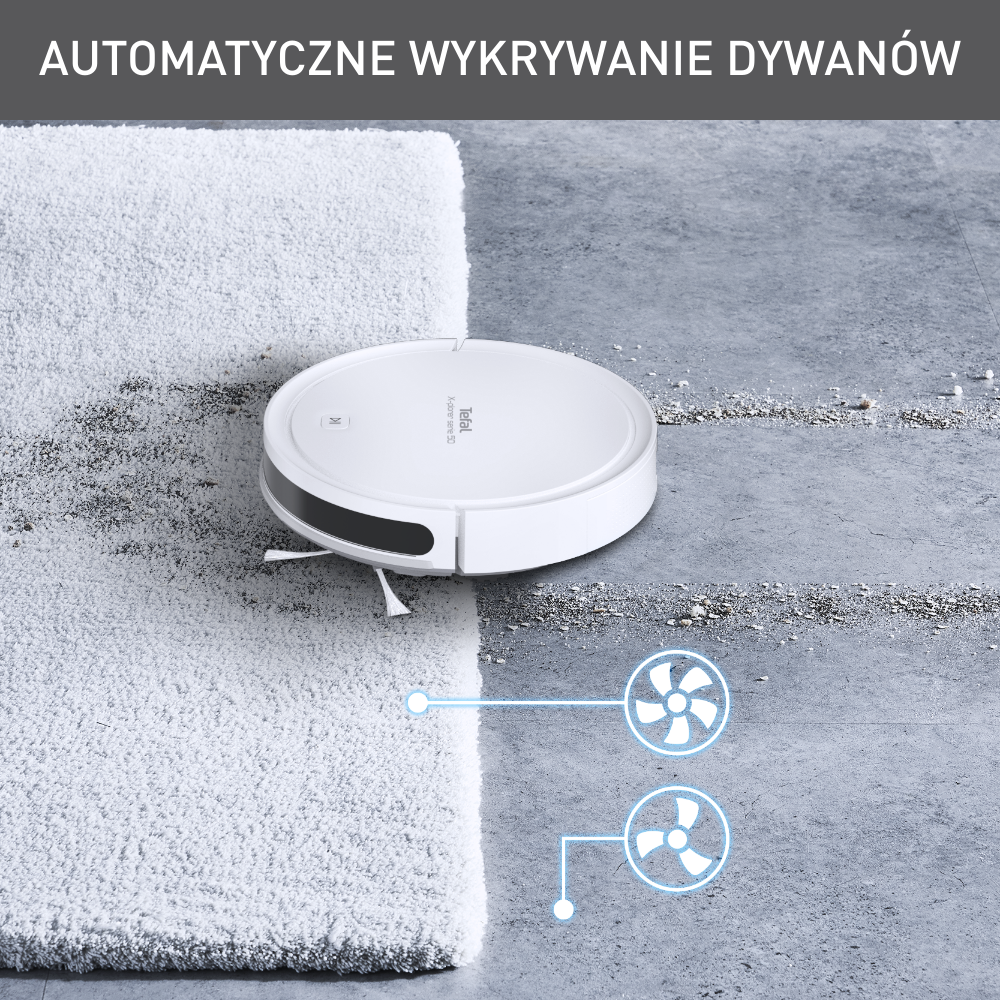 X-PLORER SERIE 50 RG7387 Skuteczne odkurzanie i mopowanie