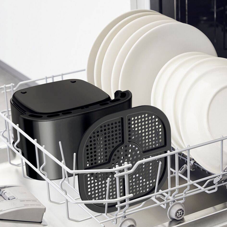 Frytkownica beztłuszczowa, Tefal Easy Fry Essential EY1308, pojemność 3,5 l, kompaktowa