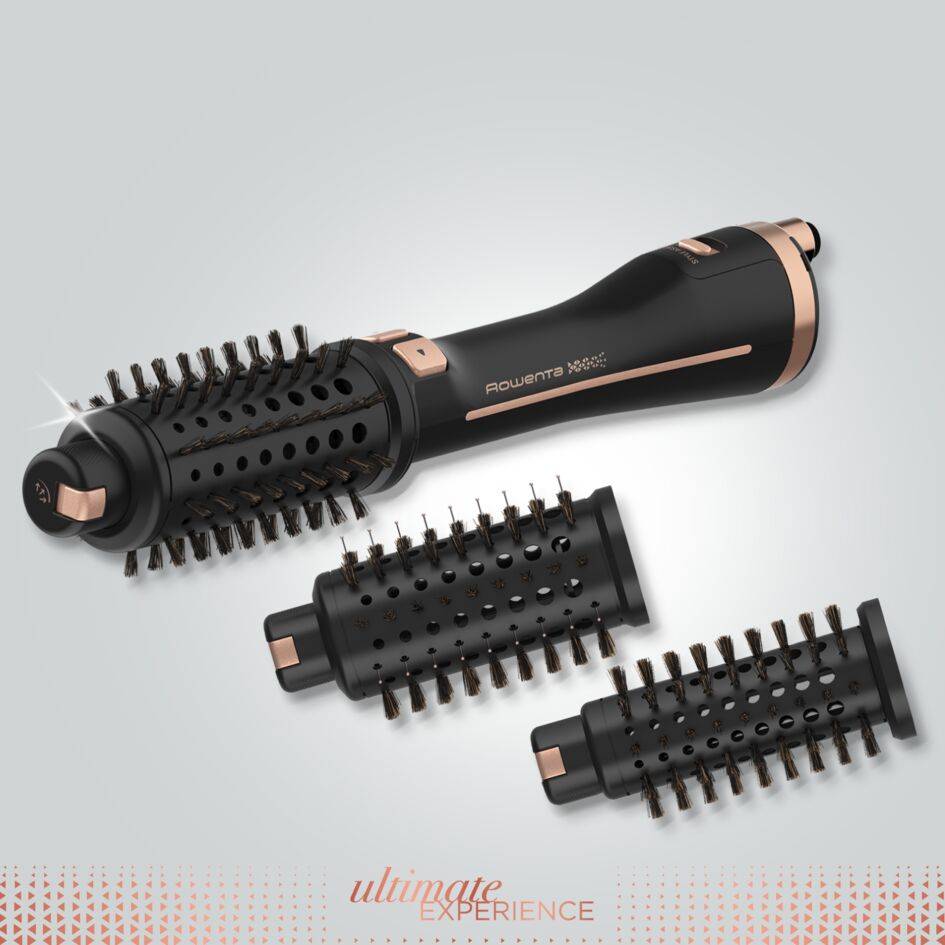 Suszarko-lokówka, Rowenta Ultimate Experience, obrotowa, ceramiczna, jonizacja