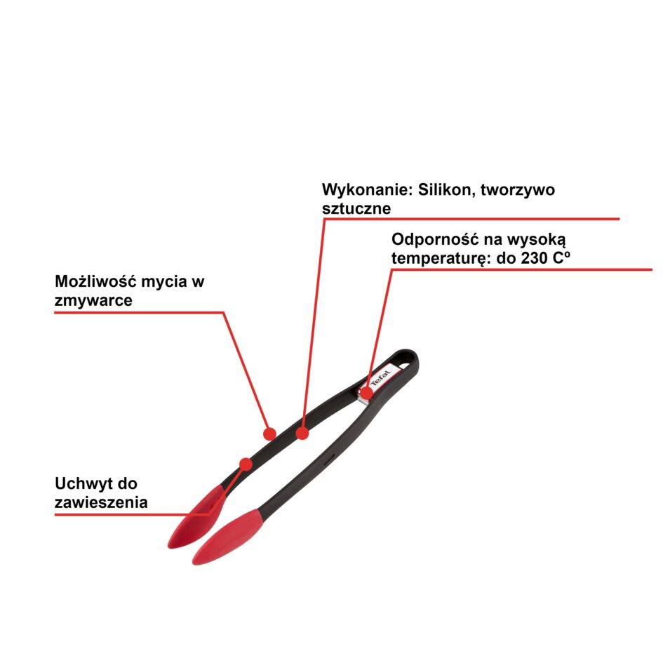 Szczypce TEFAL INGENIO