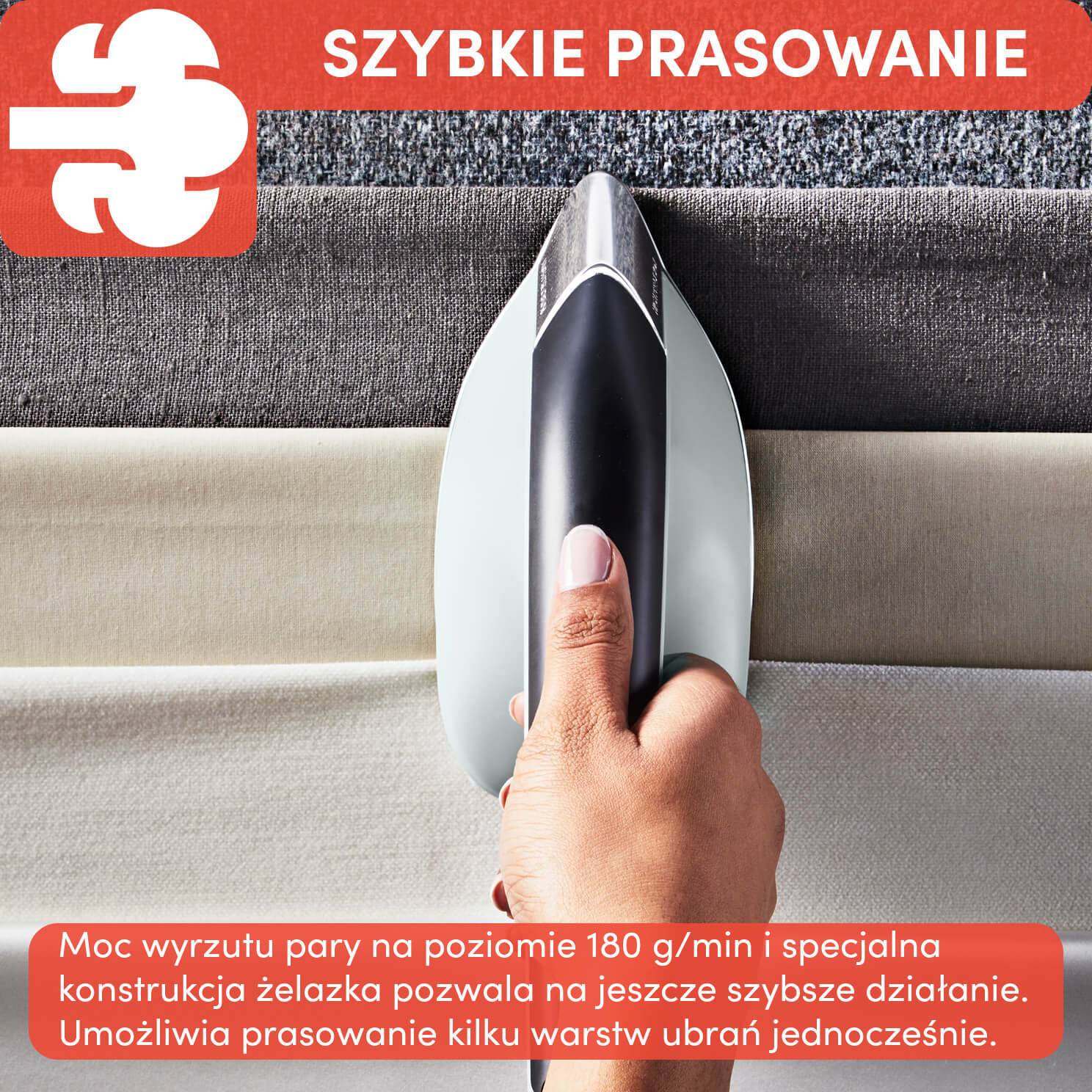 Parownica, Tefaa Duo Power, mata do prasowania