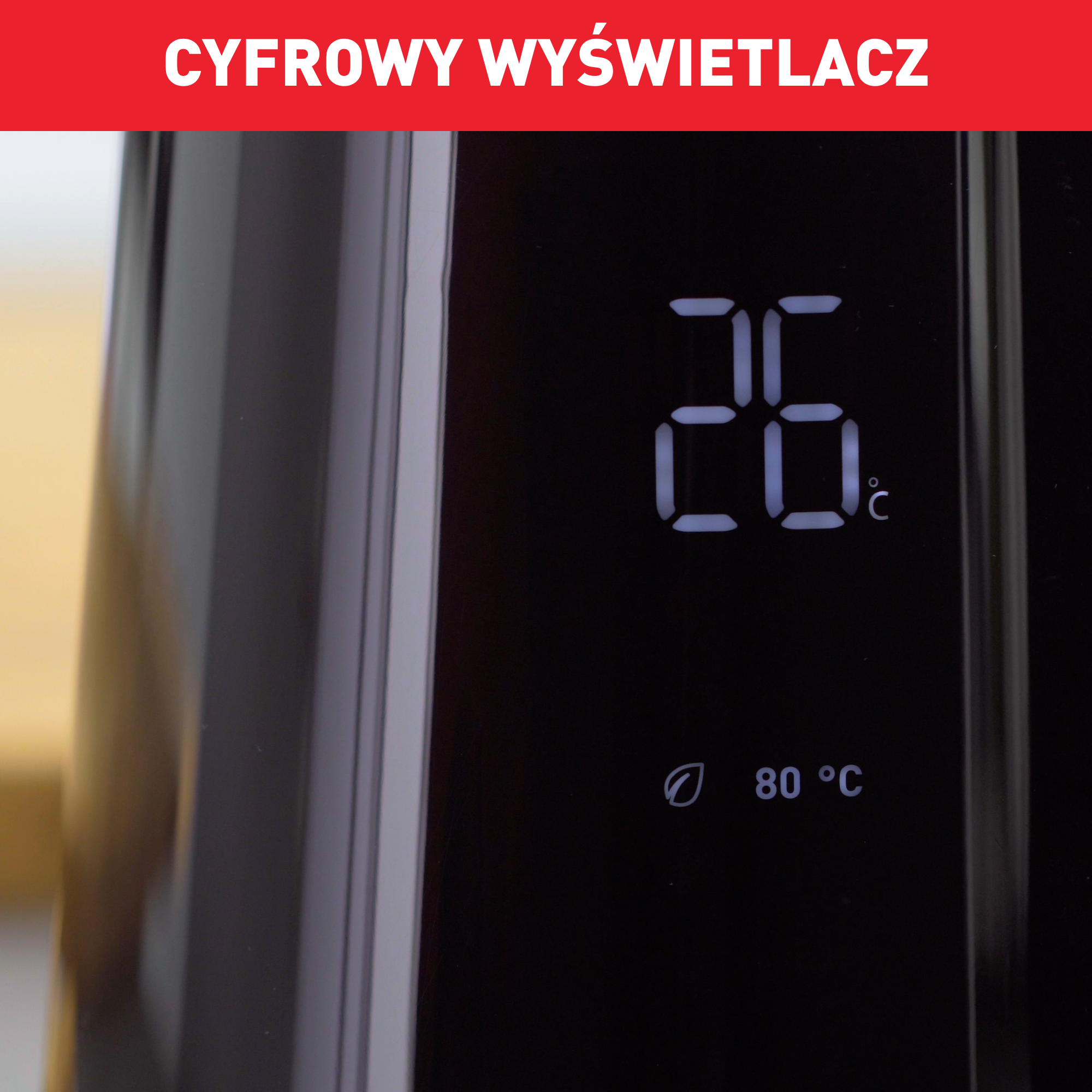 Czajnik elektryczny TEFAL DIGITAL 1,7l KO8518