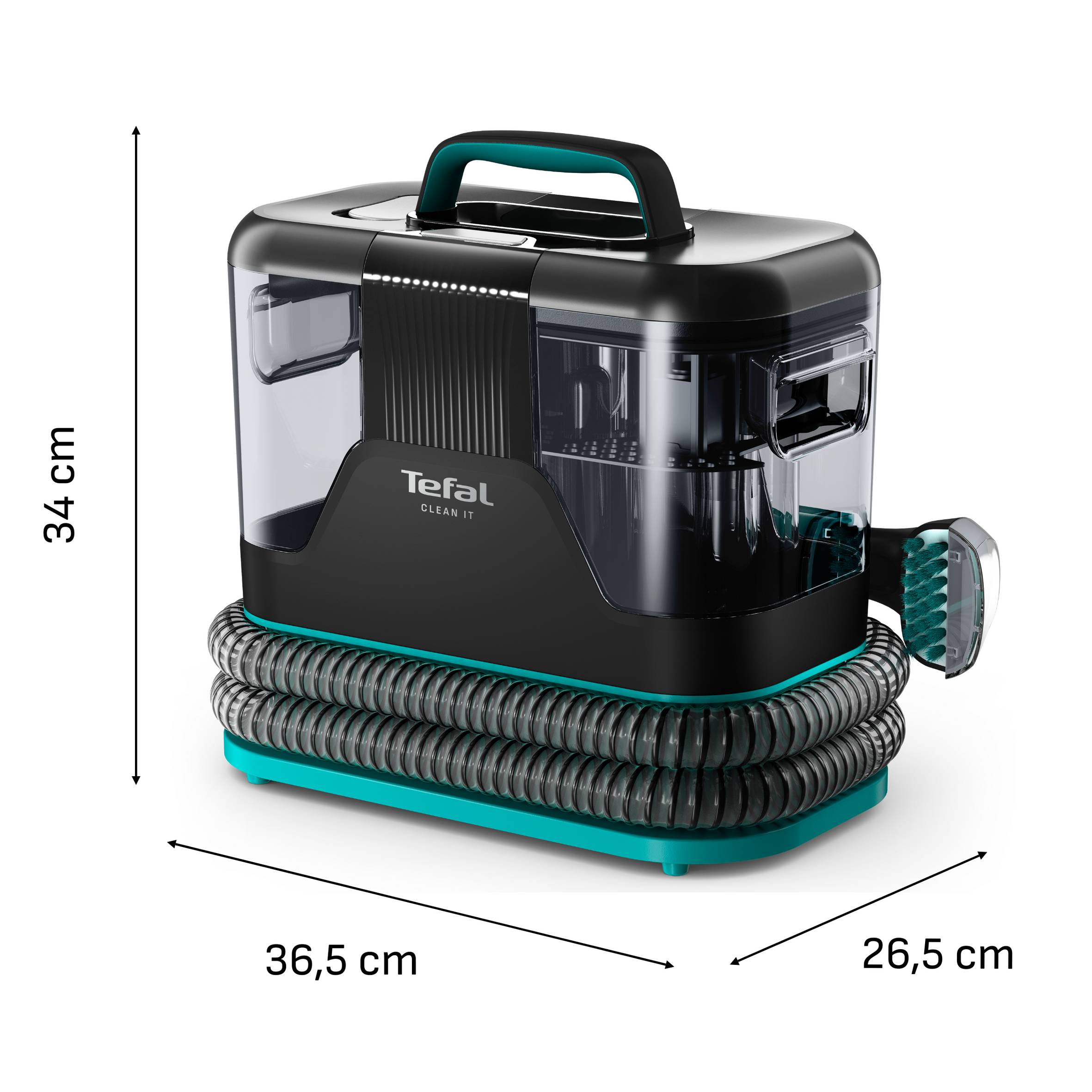 Odkurzacz piorący Tefal Clean It, do dywanów, tapicerki, 750 W