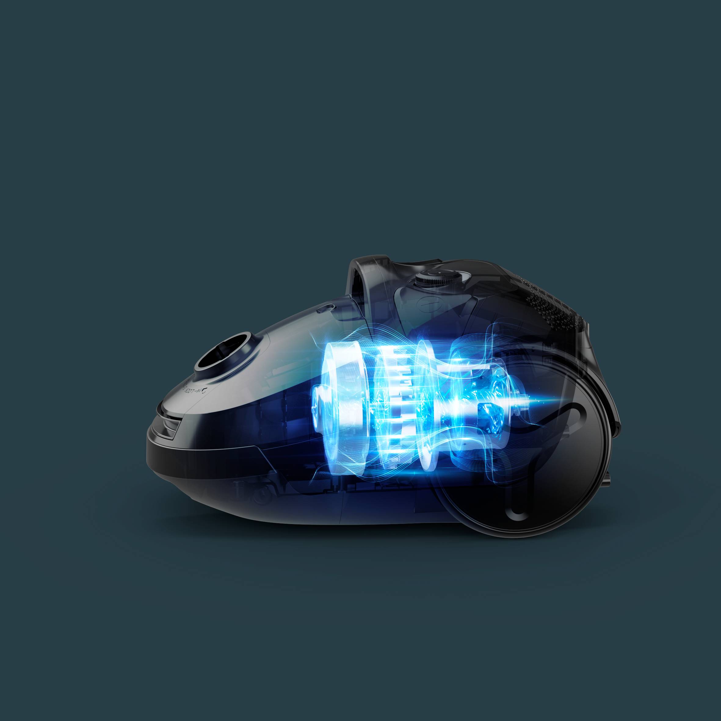 Tefal Compact Power, odkurzacz workowy, 750 W, duży zasięg, filtracja