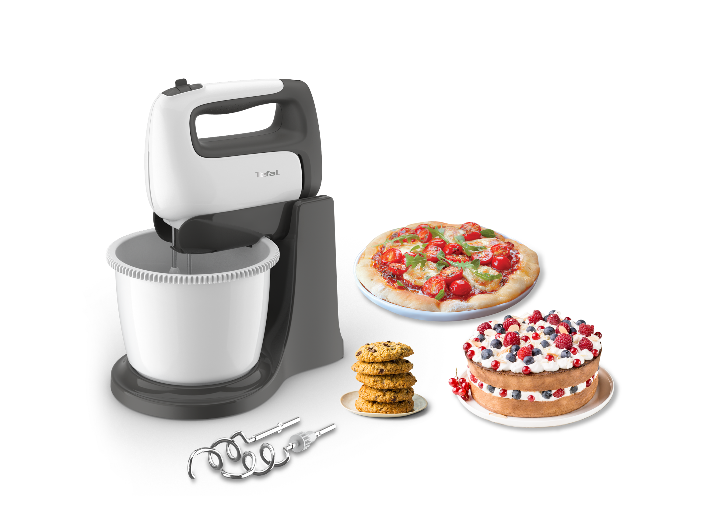 Mikser TEFAL PREP'MIX+ HT464138 + misa