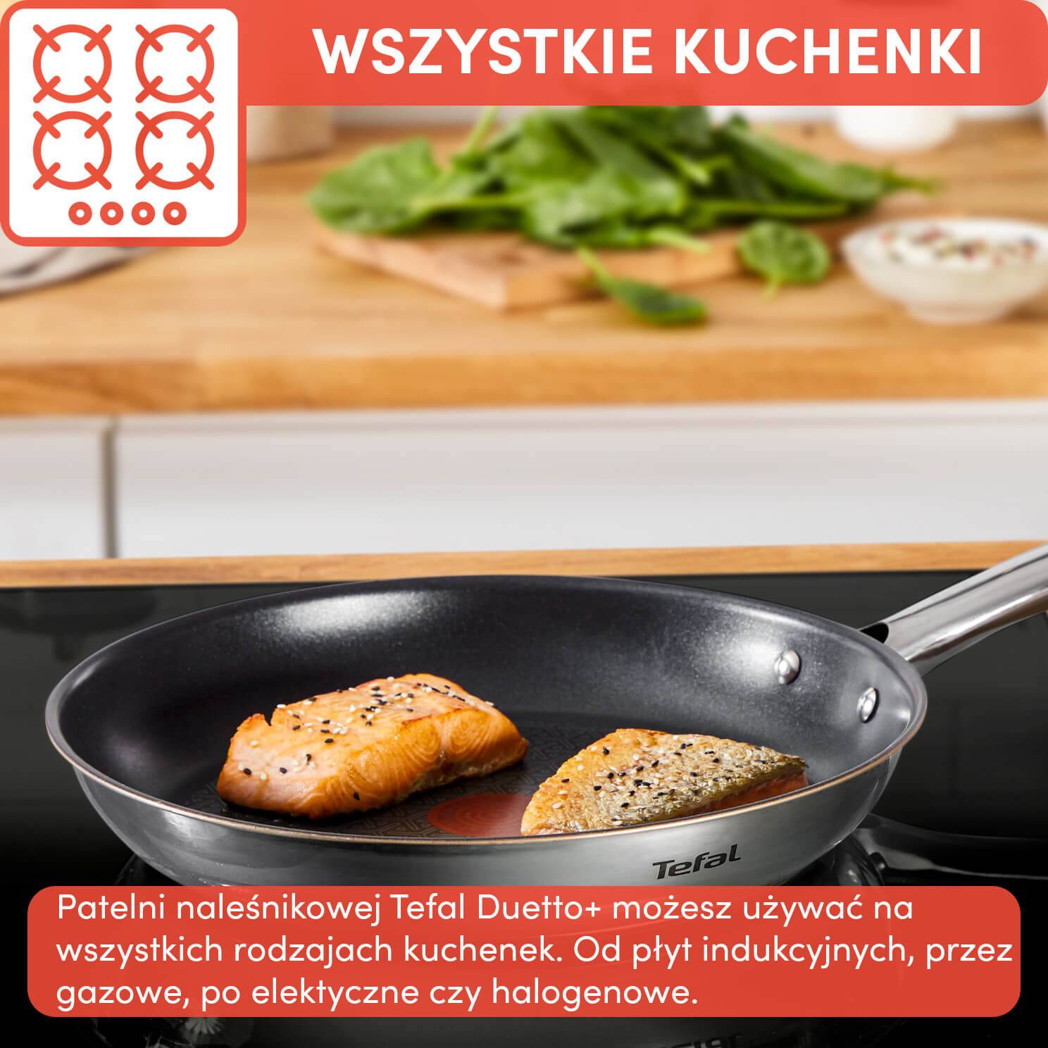 Patelnia naleśnikowa TEFAL DUETTO+ 25cm