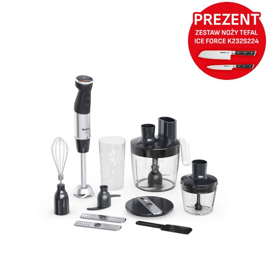 Blender ręczny, Quickchef+ HB67G8, 1000W, 20 prędkości, 8w1