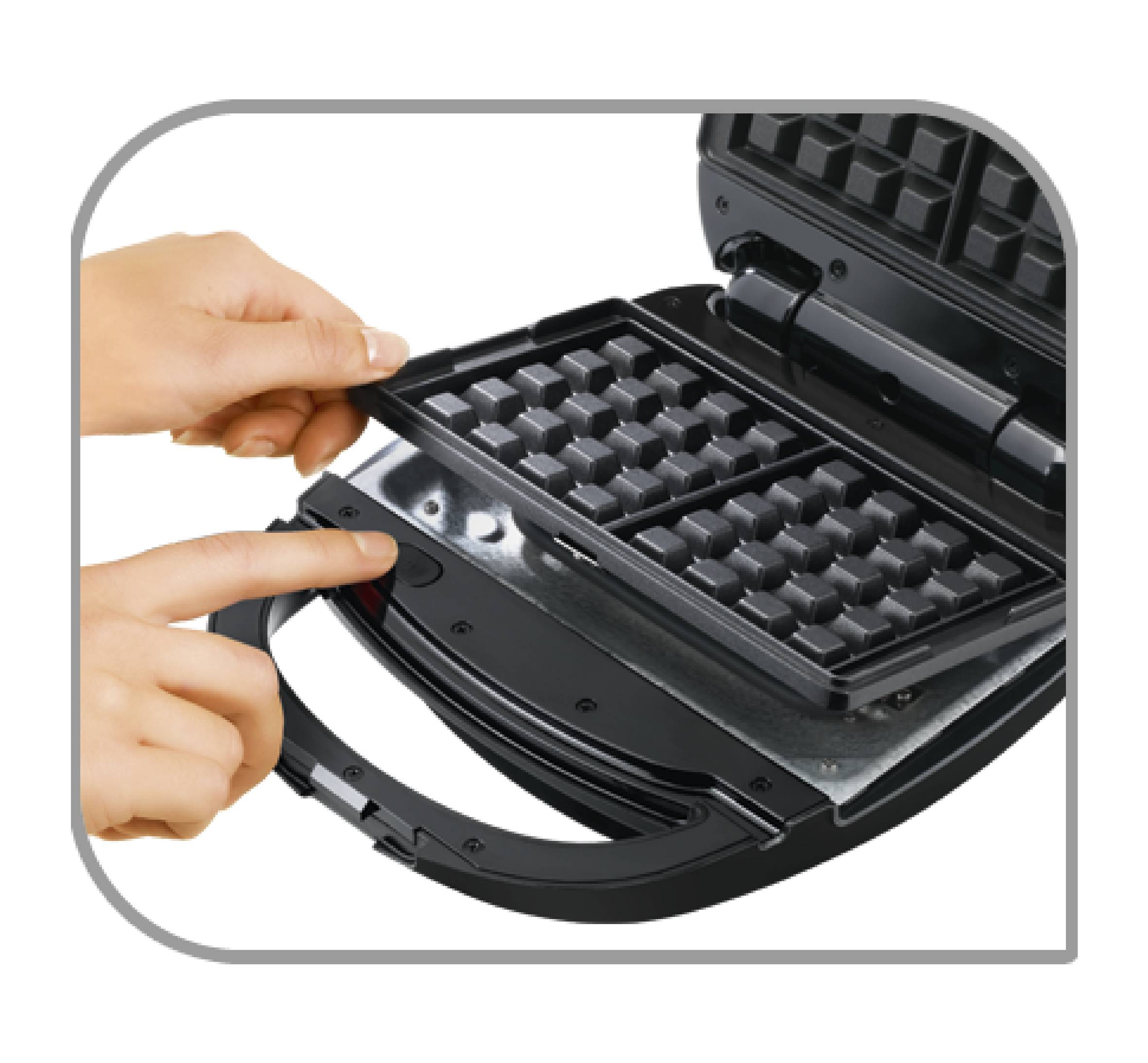 Opiekacz TEFAL SNACK TIME SW342D38 3 płyty