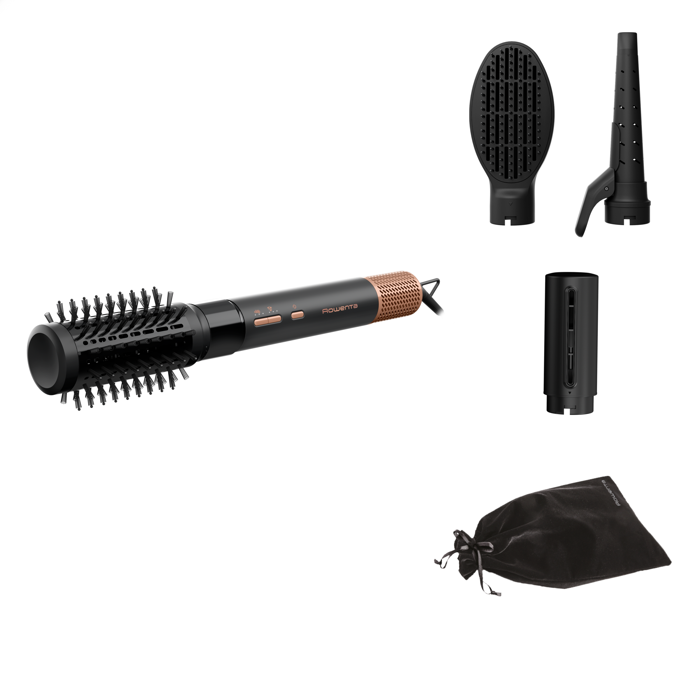 Suszarko-lokówka, Rowenta Air Shape, 3 poziomy, akcesoria, jonizacja