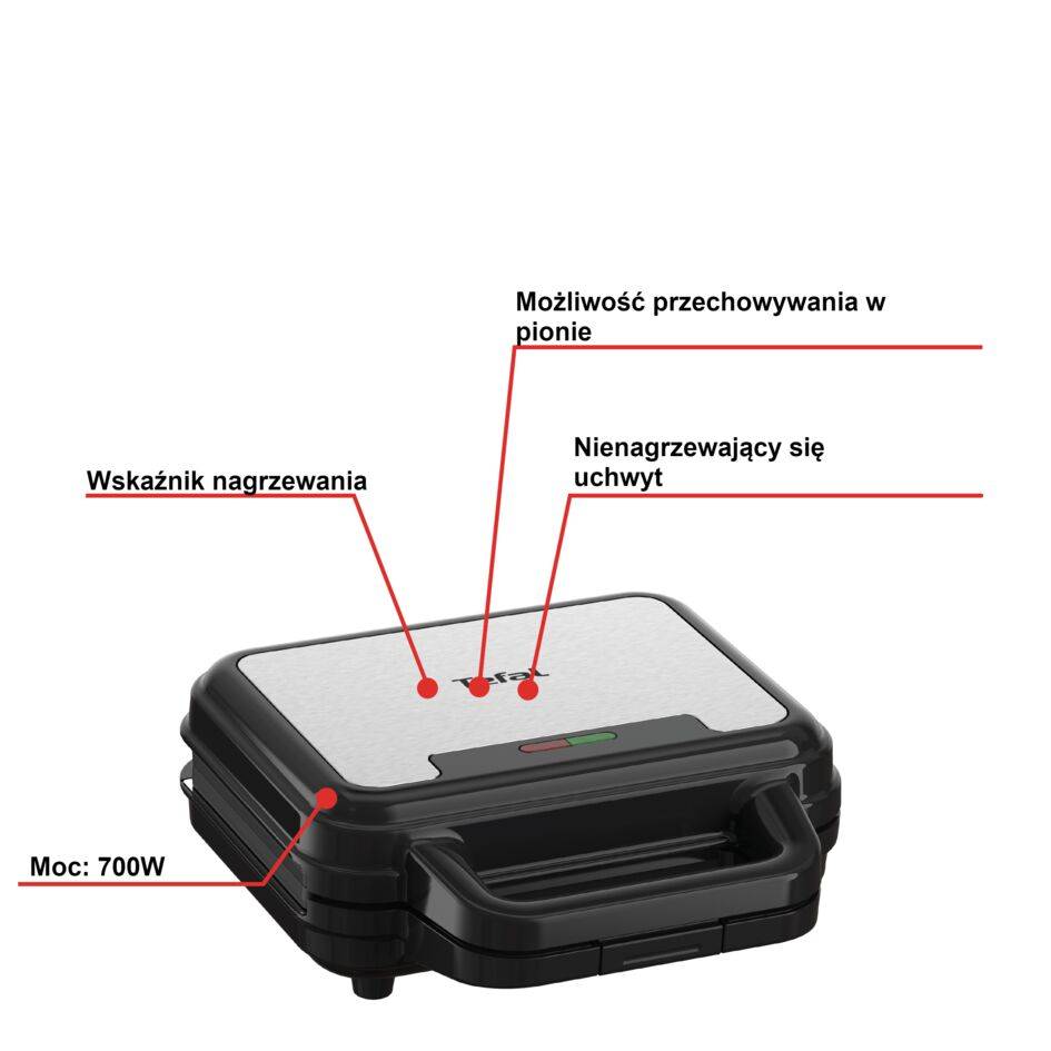 Opiekacz TEFAL UltraCompact SW383D