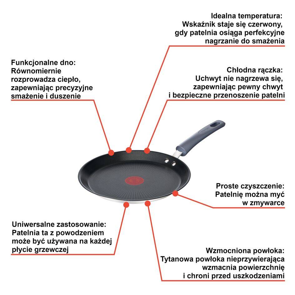 Patelnia do naleśników TEFAL DAILY COOK 25cm