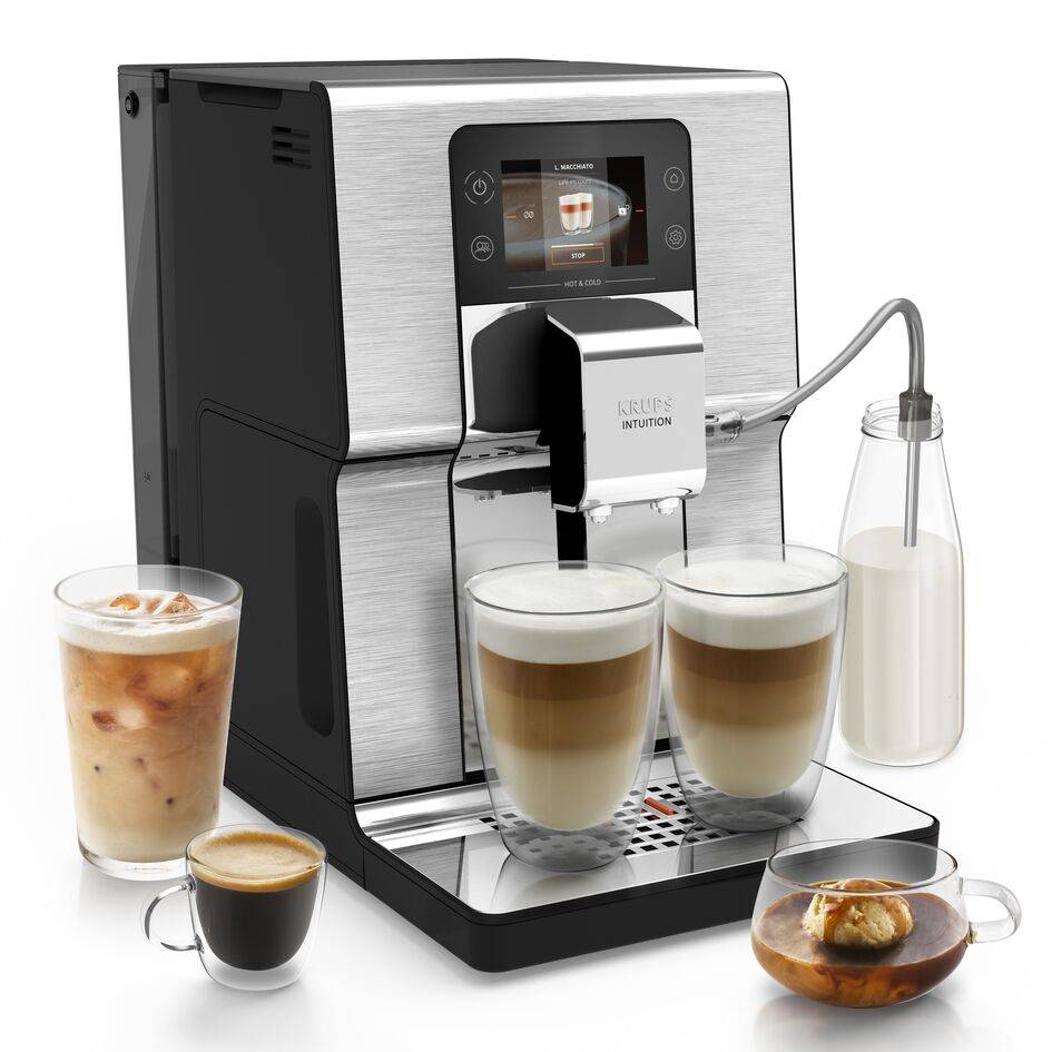 Ekspres do kawy ciśnieniowy KRUPS Intuition Experience Hot&Cold EA879E