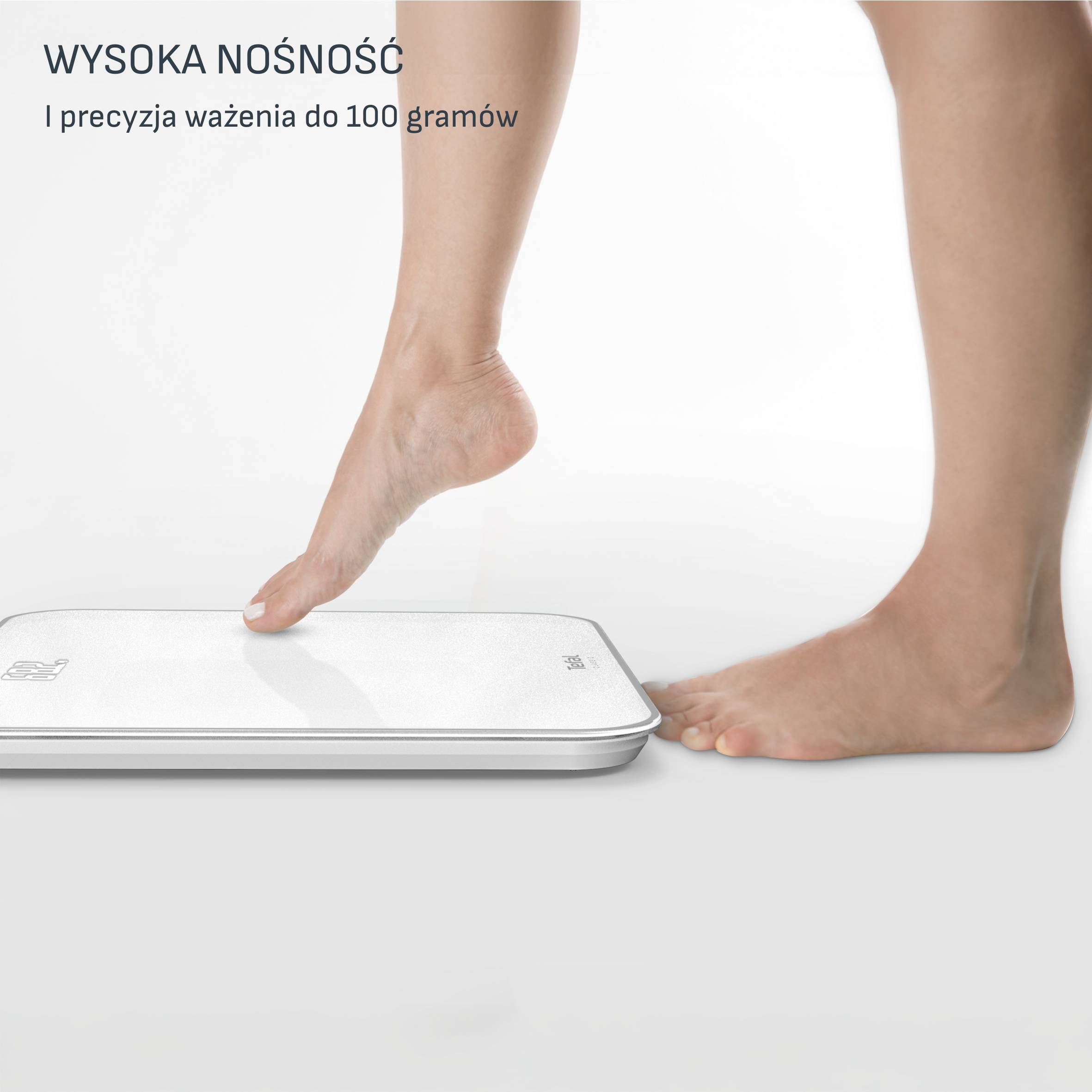 Waga łazienkowa, Tefal Classic, 180 kg, baterie