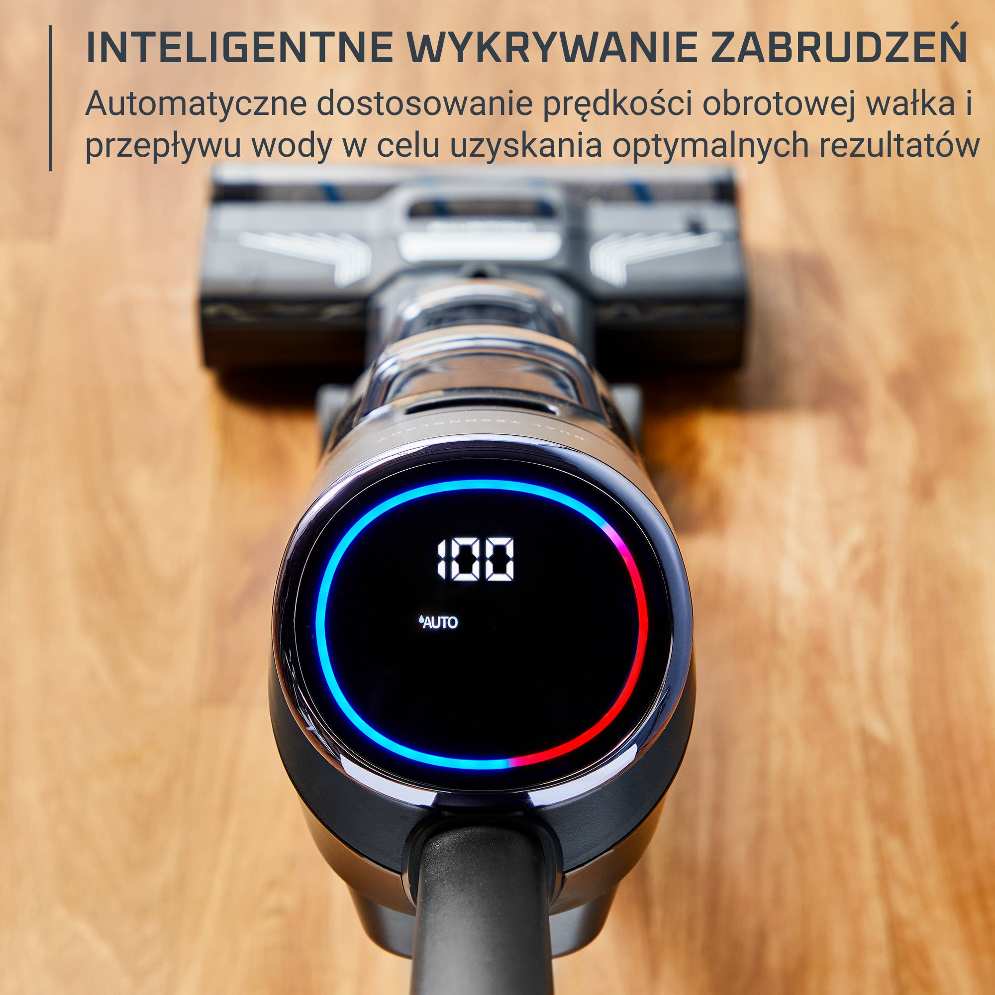 Bezprzewodowy odkurzacz myjący Tefal X-Clean 4, 50 min, samoczyszczenie