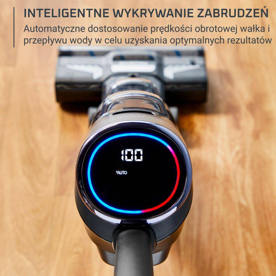 Bezprzewodowy odkurzacz myjący Tefal X-Clean 4, 50 min, samoczyszczenie