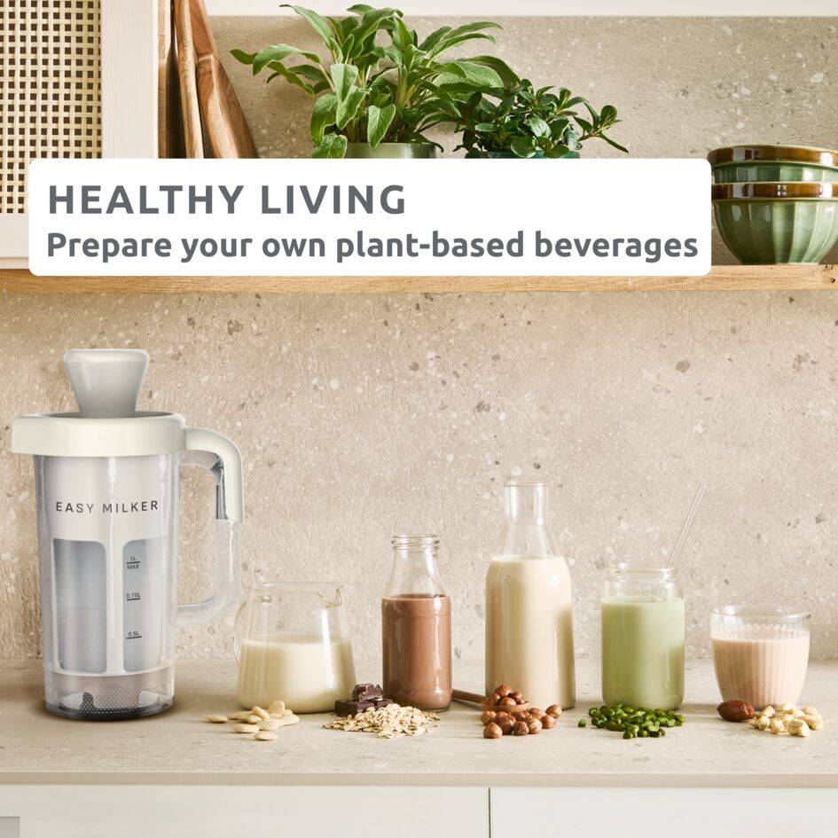 Easy Milker, Plant-Based Milk Maker, Quick & Easy, Customized Results