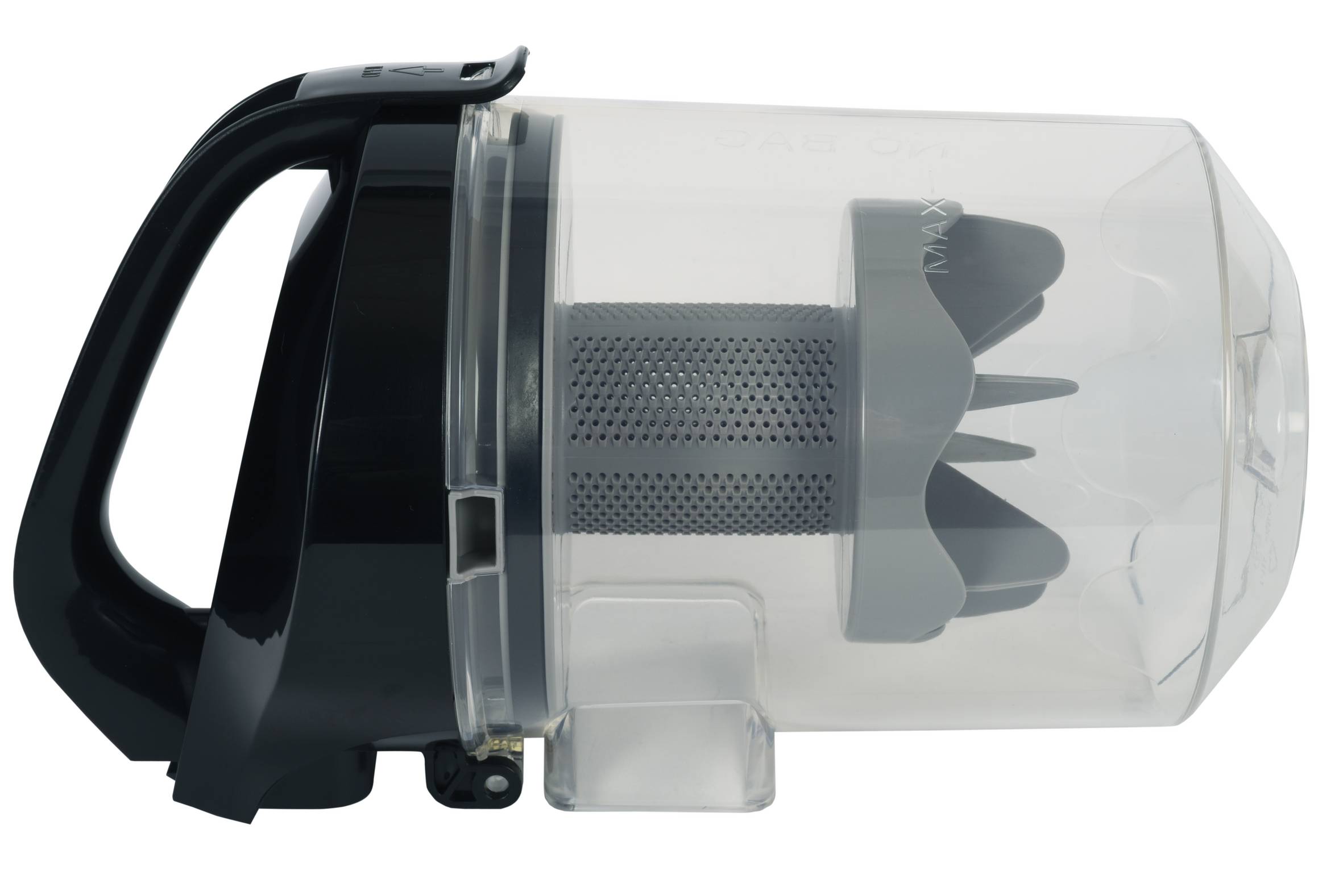 Szaro-czarny kompletny pojemnik na kurz SS-7235005034