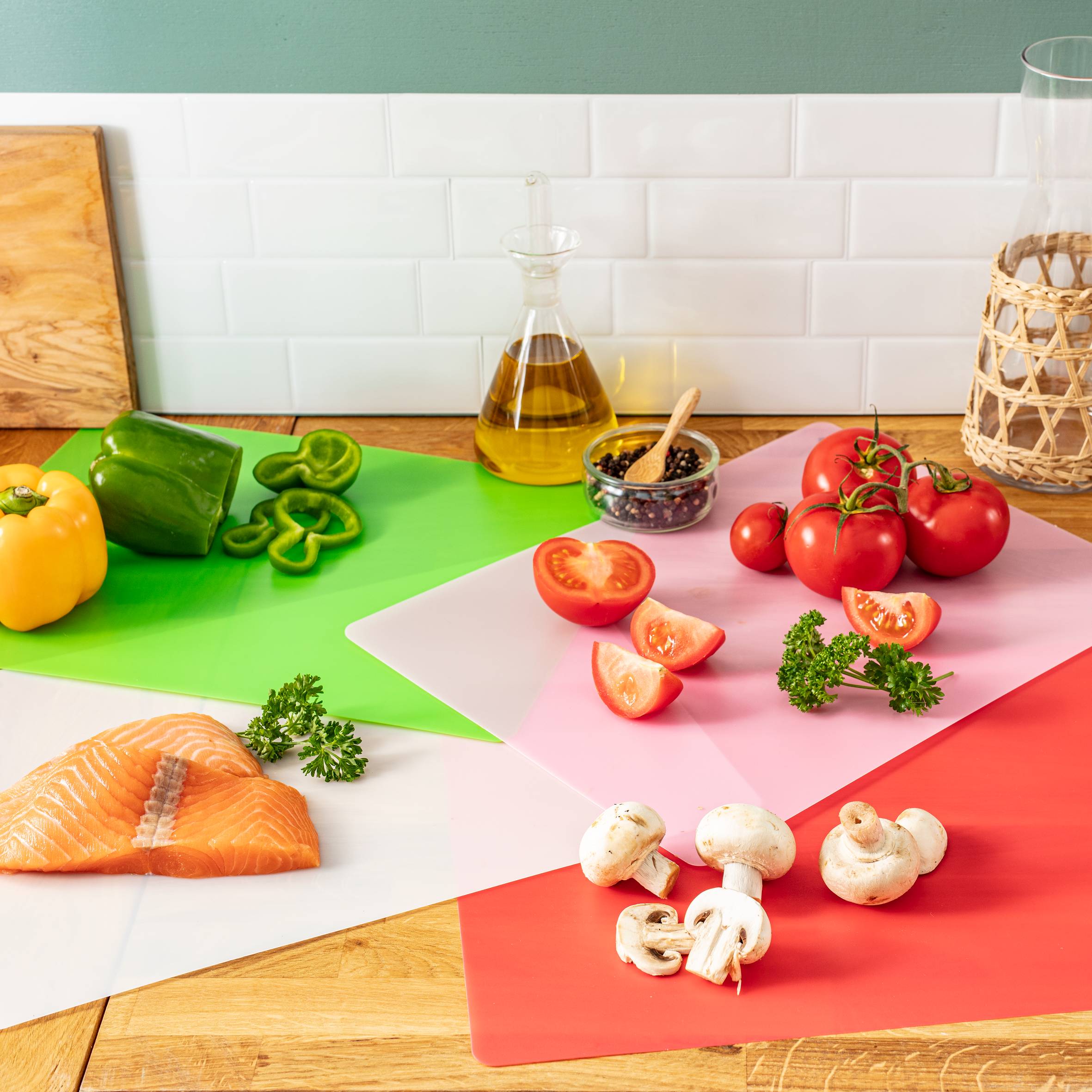 4 elastyczne deski do krojenia 38 x 29 cm K2083514