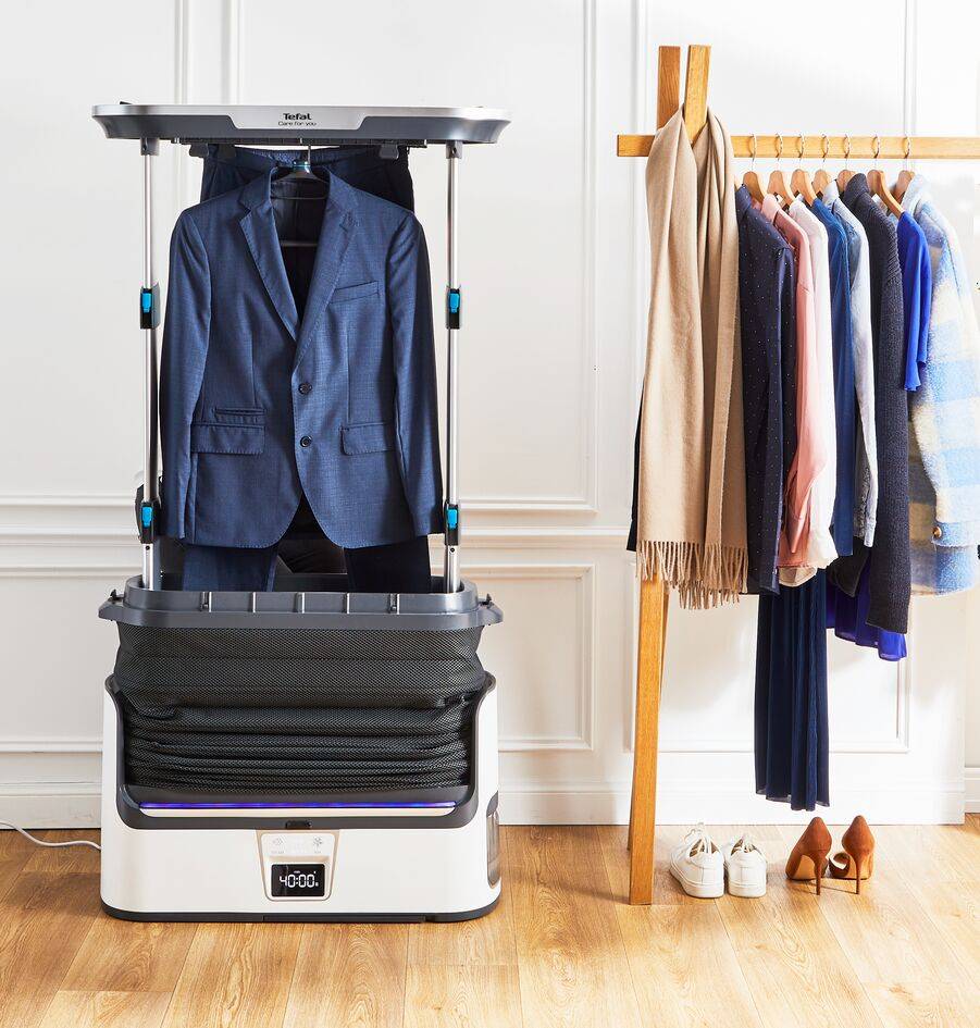 Automatyczna szafa do prasowania, Tefal Care For You, szybka, ekonomiczna, delikatna