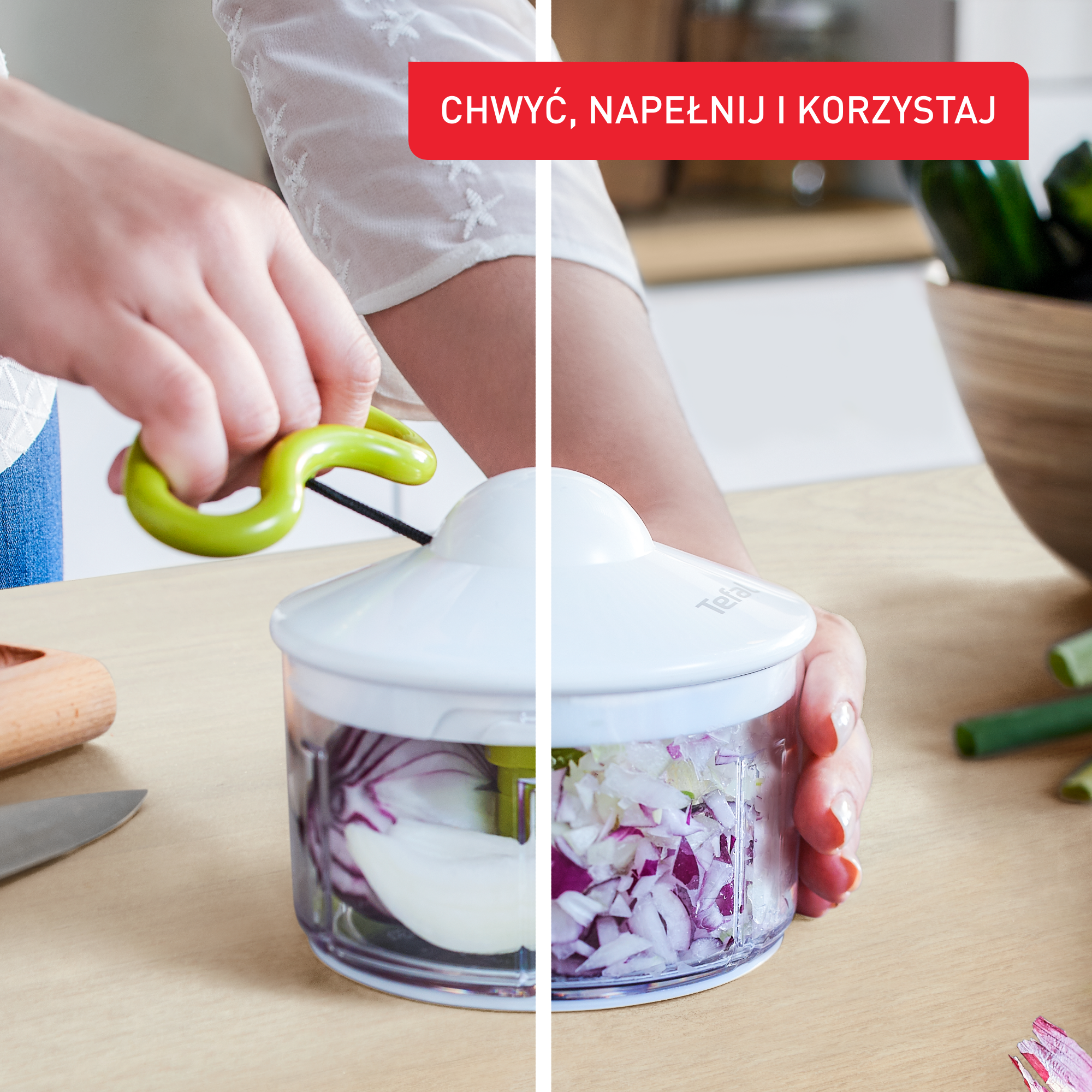 Rozdrabniacz chopper TEFAL 500ml