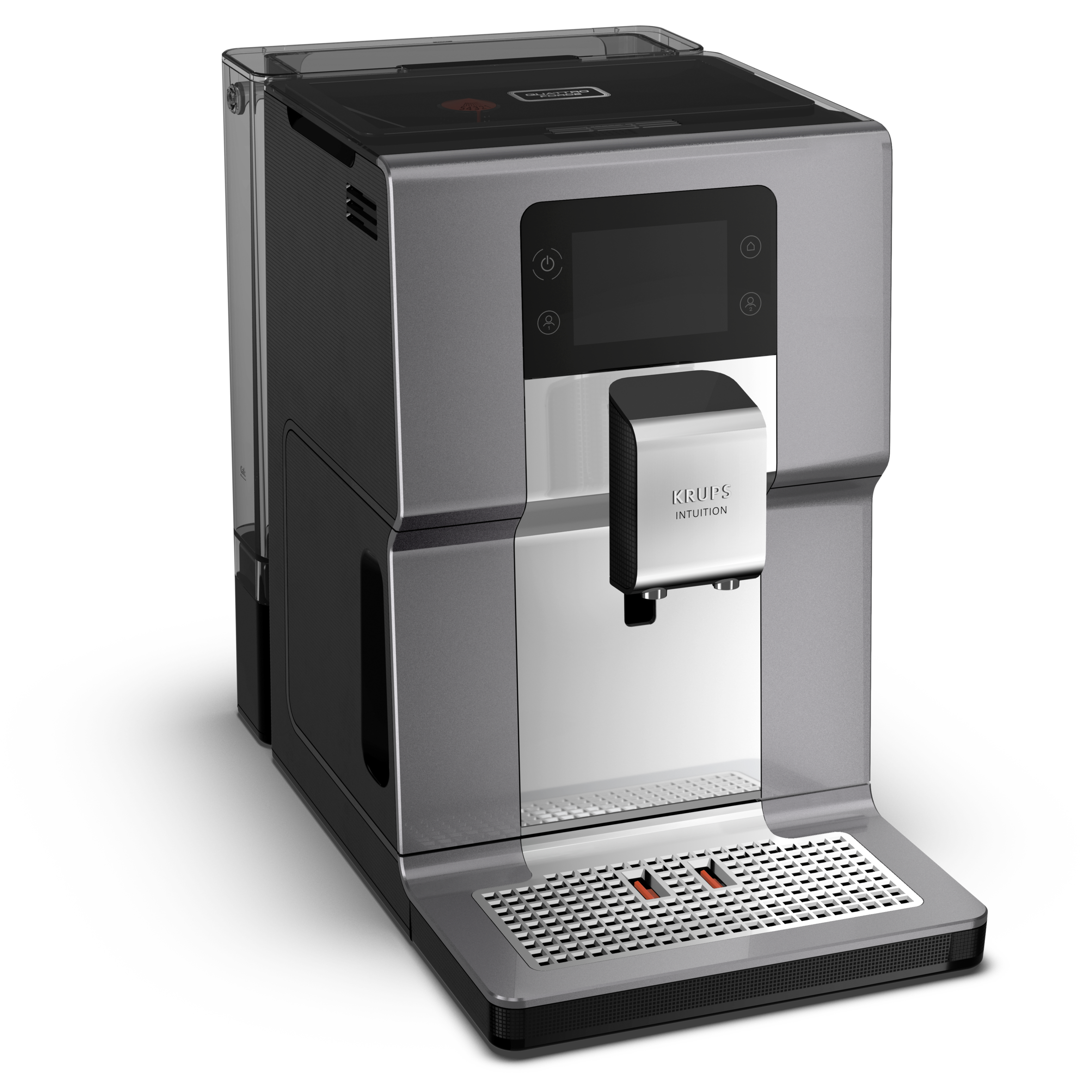 Ekspres do kawy automatyczny KRUPS INTUITION PREFERENCE+ EA875E (jasnoszary)