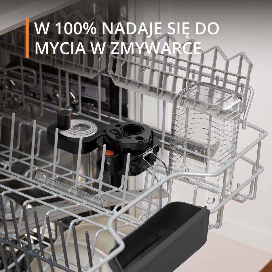 Ekspres ciśnieniowy do kawy KRUPS Sensation Milk EA9129 (ciemny brąz/czarny)